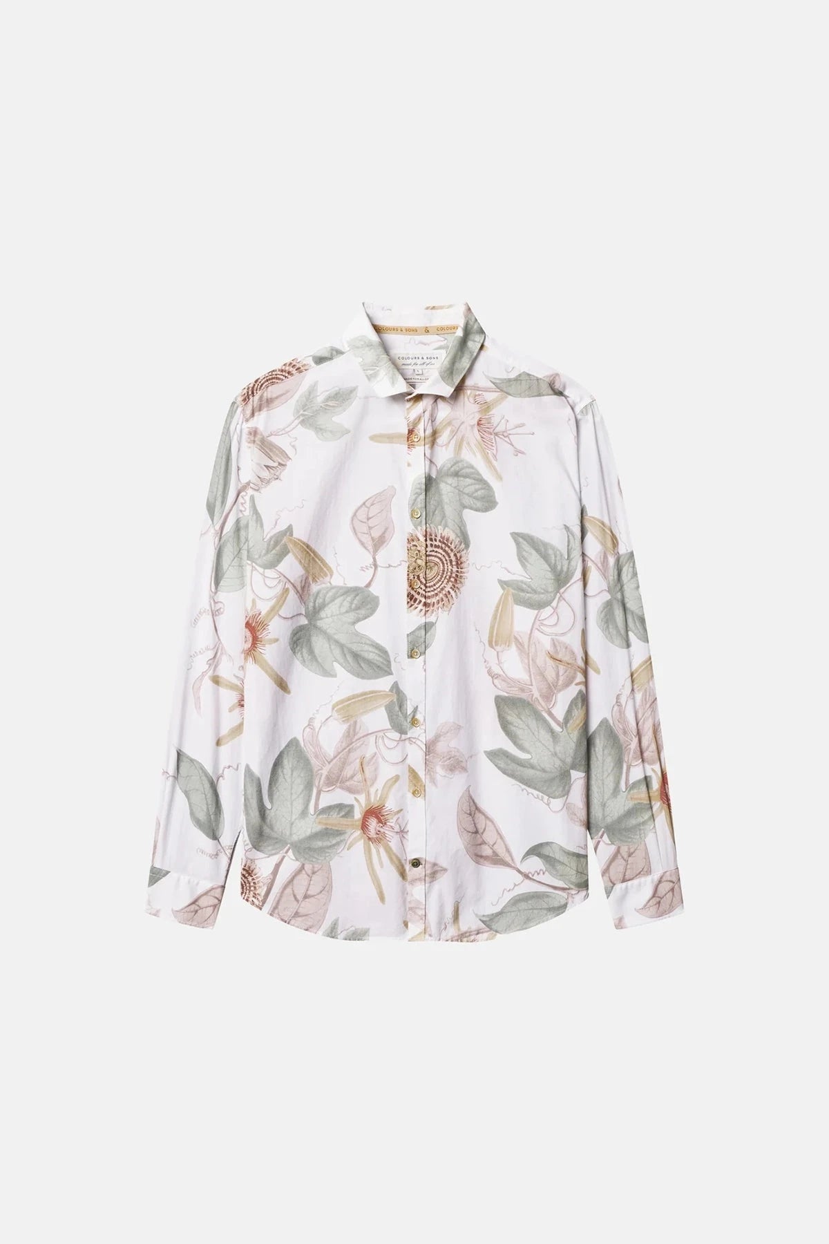Hemd Printed Botanical Hemd Colours&Sons 