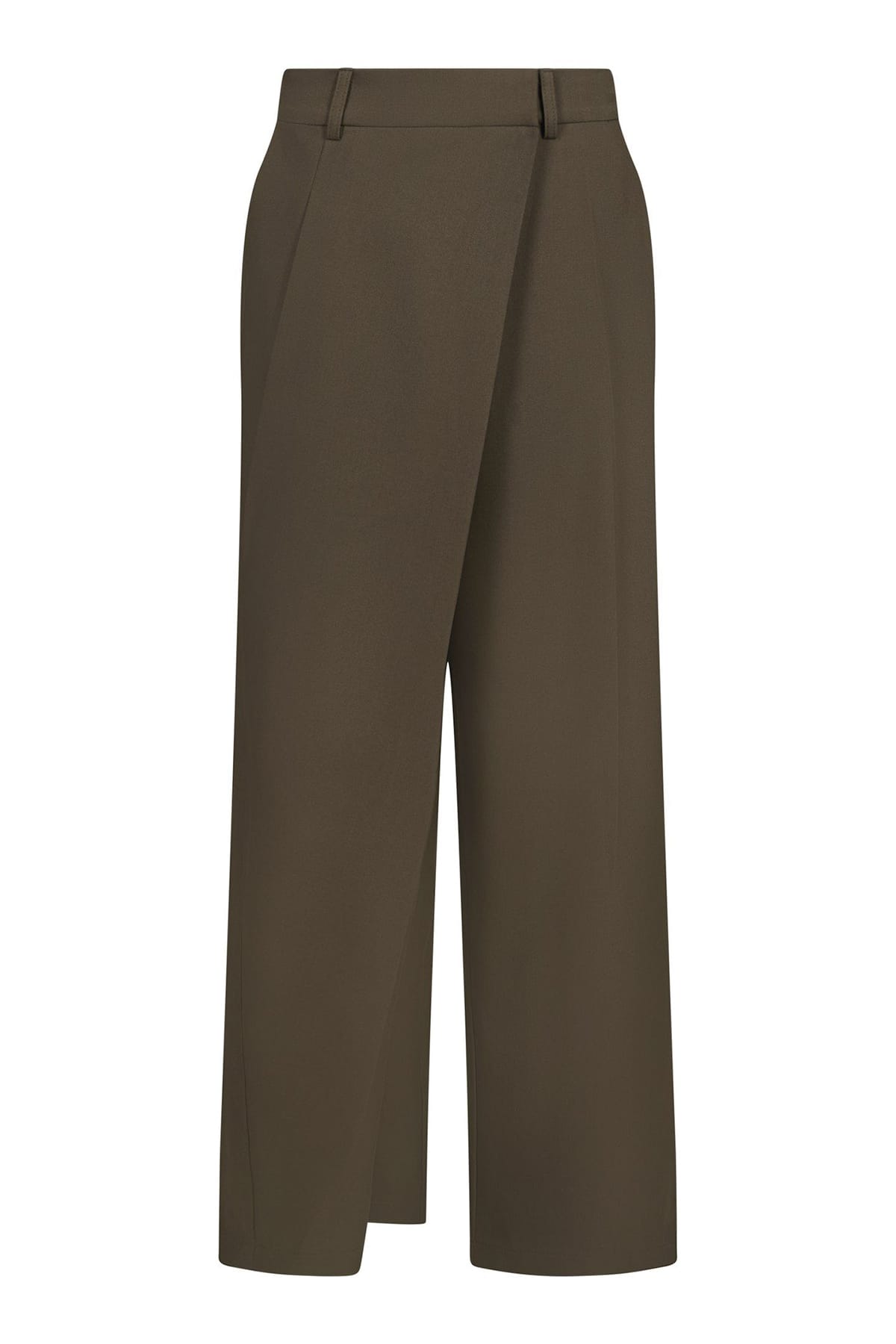 Hose Calina Structure Wrap Pants Dusty Brown Hose Neo Noir 