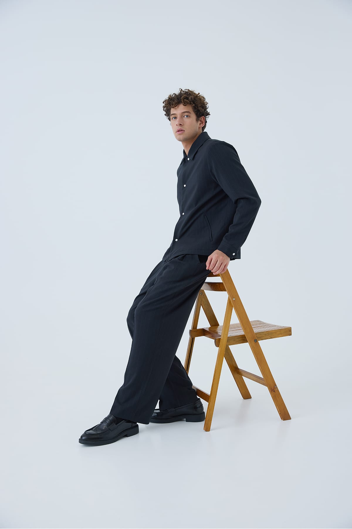 Hose CFGRANT 2.0 0330 PINST. CHARCOAL GRAY MELANGE Hose Casual Friday 