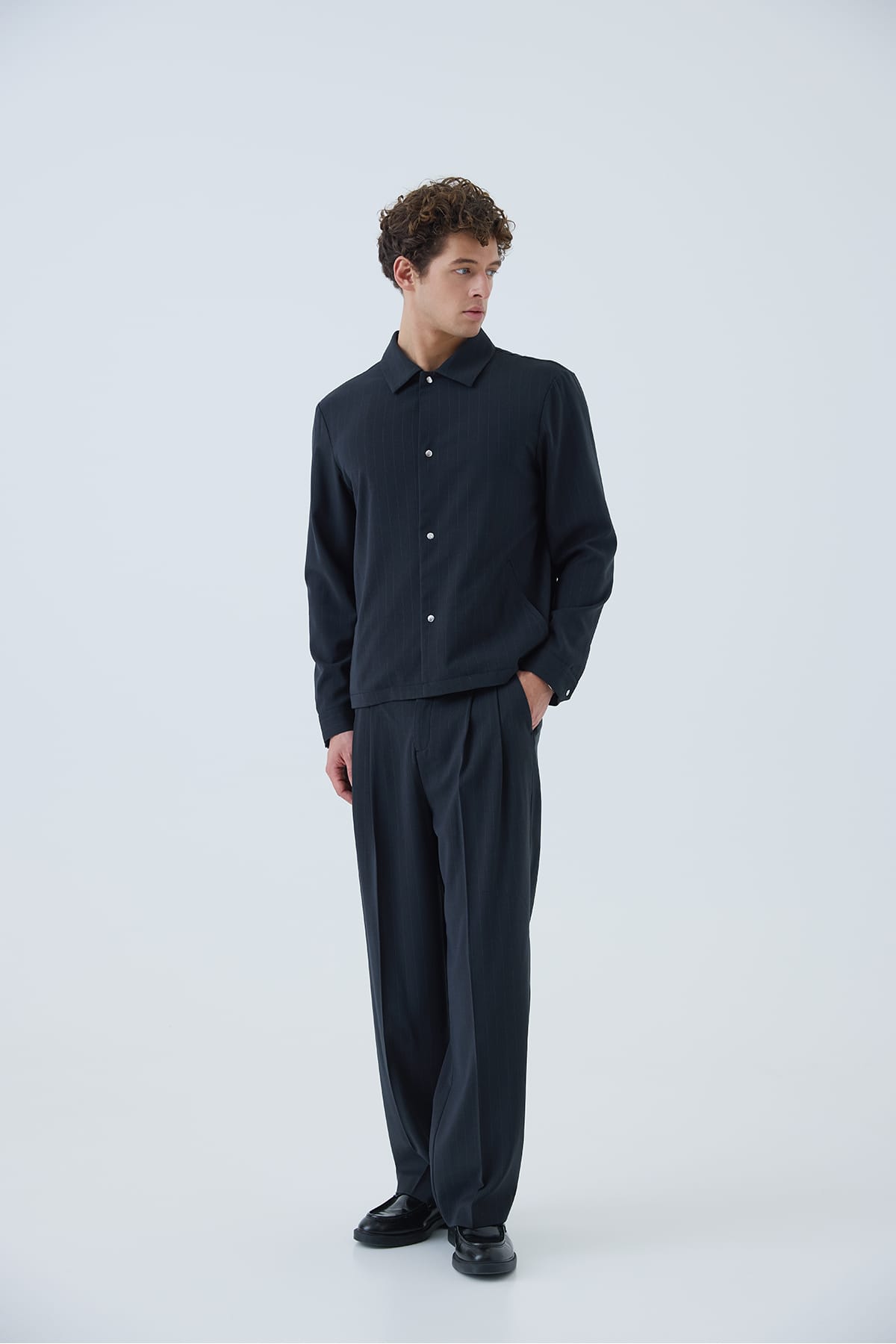 Hose CFGRANT 2.0 0330 PINST. CHARCOAL GRAY MELANGE Hose Casual Friday 