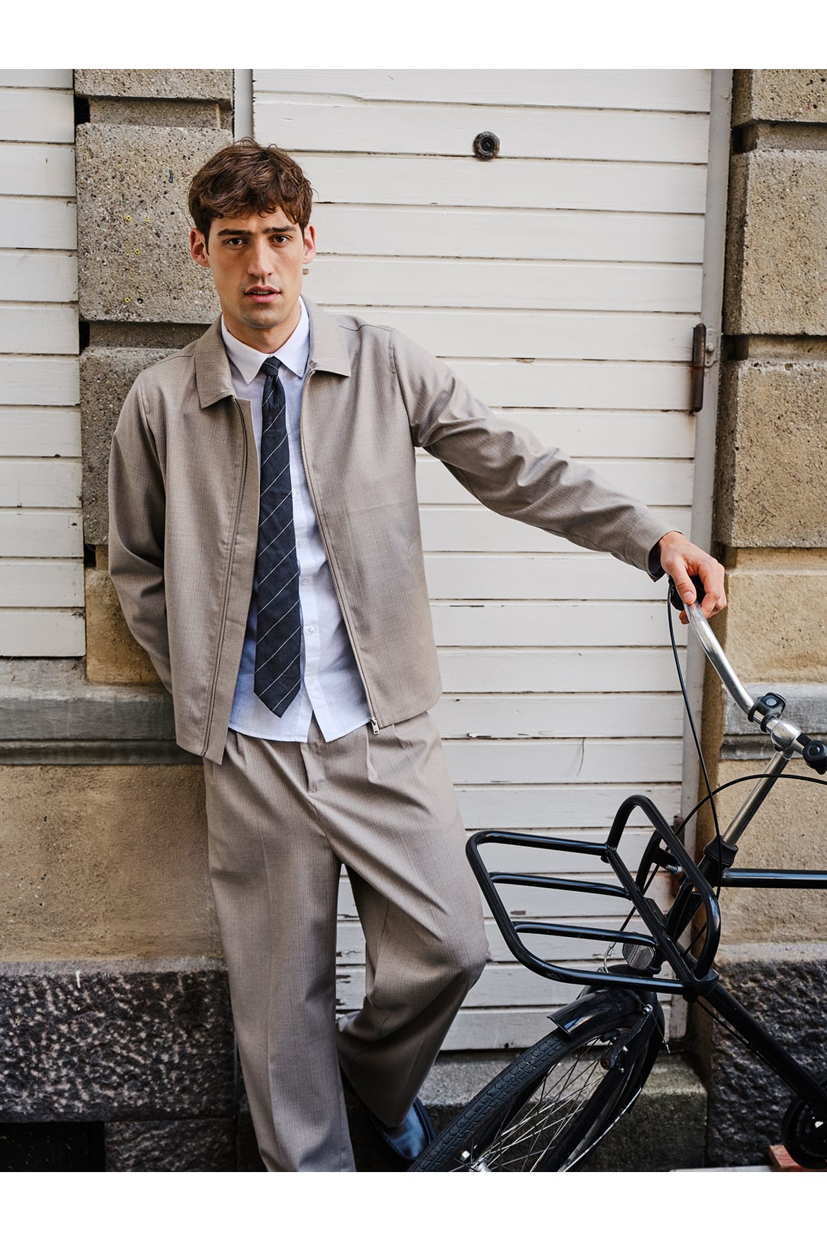 Hose CFMARC 2.0 0253 PIN PANTS ISLAND FOSSIL Hose Casual Friday 