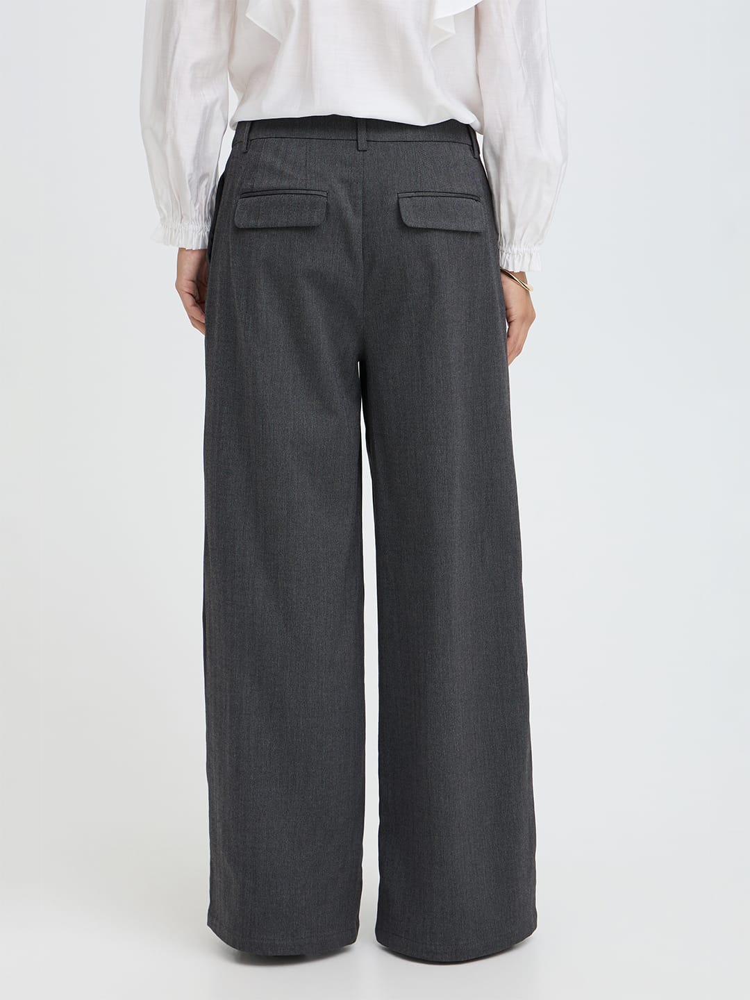 Hose FRNOVIE PA 1 BLACK AND GRAY HERRINGBONE Hose Fransa 