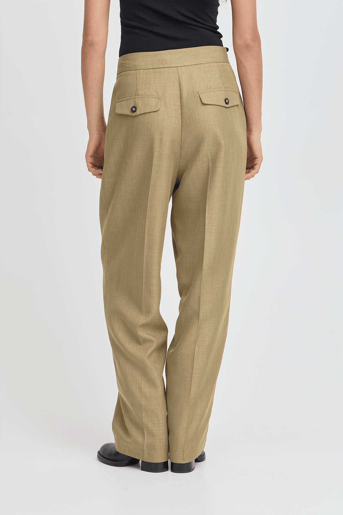 Hose IHEZOLA PA DUSKY GREEN MELANGE Hose ICHI 