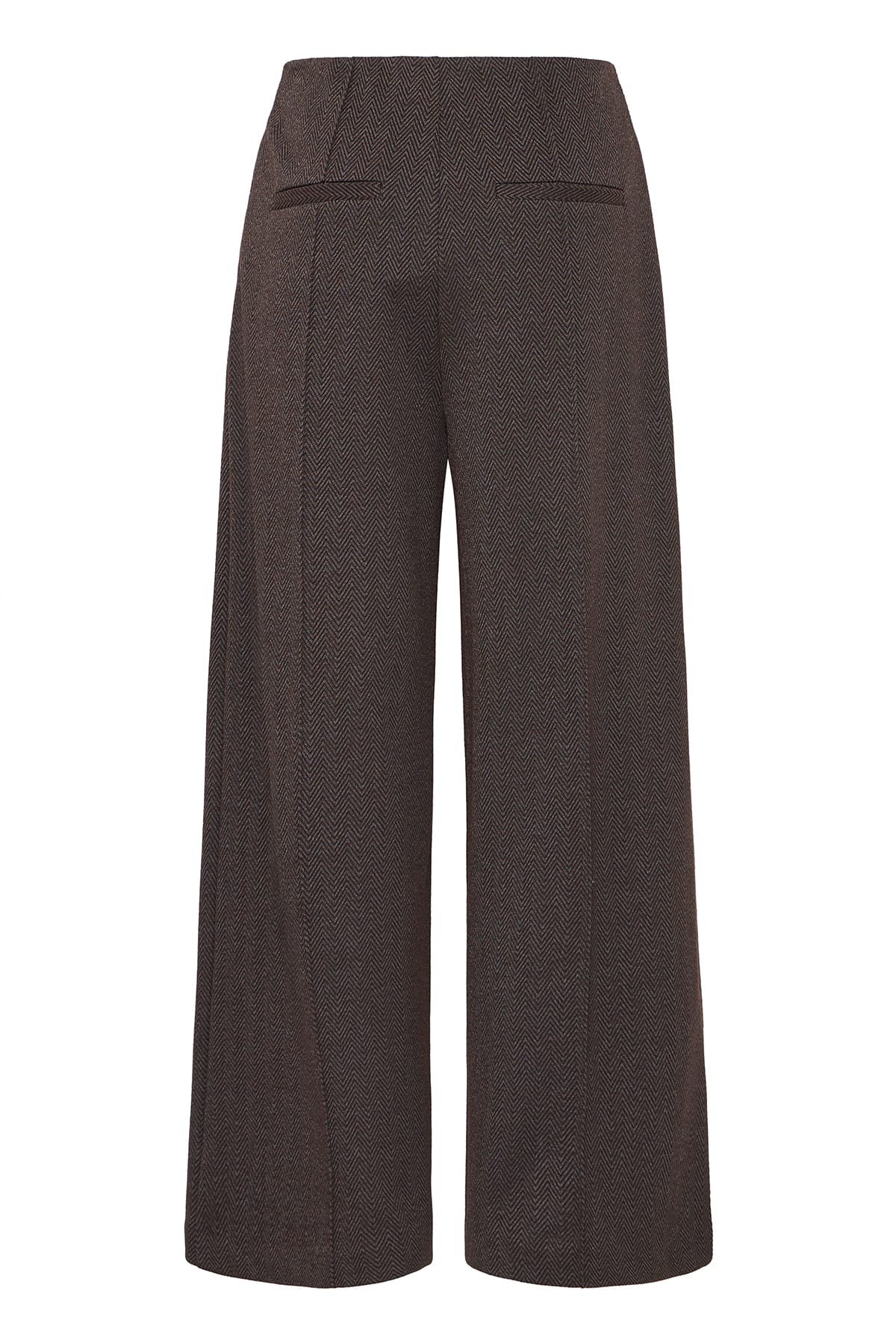 Hose IHKATE JACQUARD PA9 BLACK BROWN HERRINGBONE Hose ICHI 