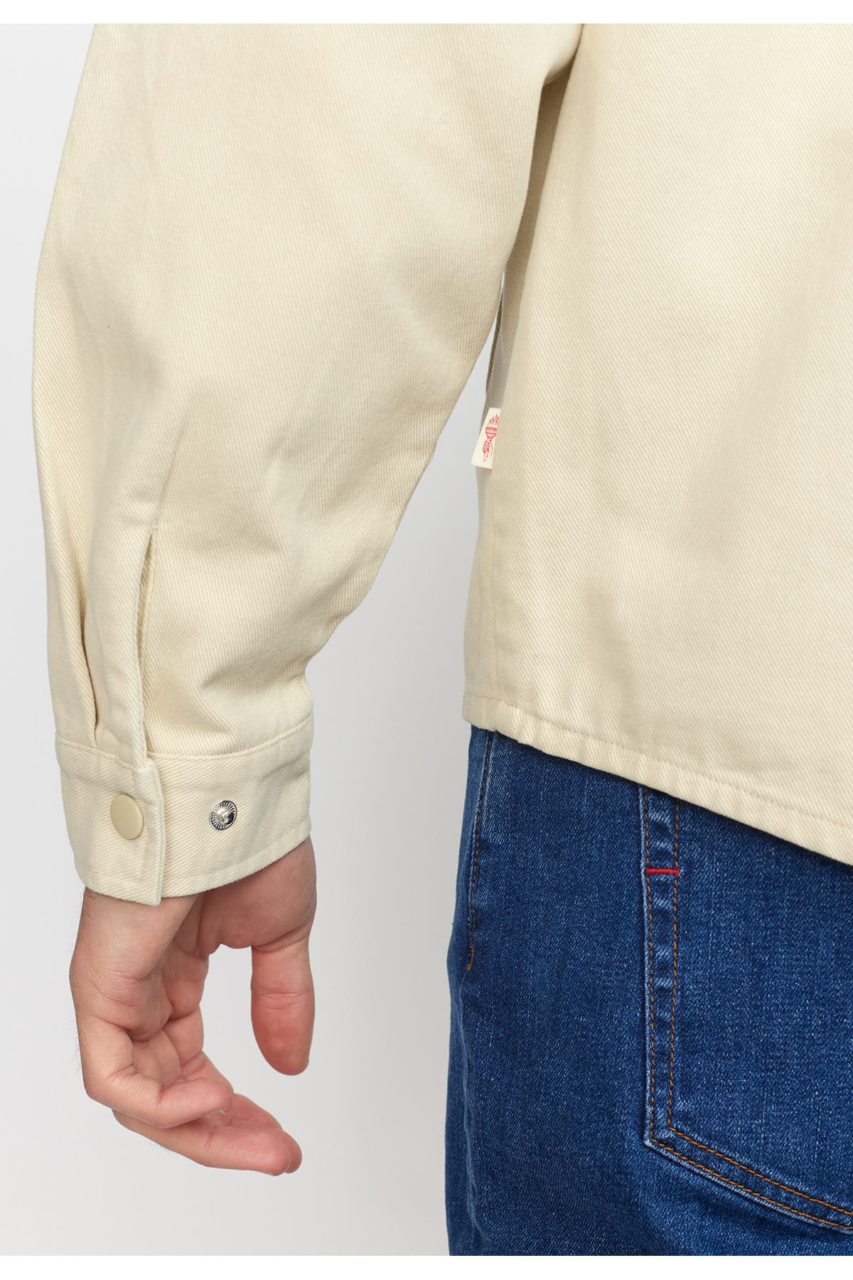 Jacke Overshirt w. Zipper Offwhite Jacke RVLT Revolution 