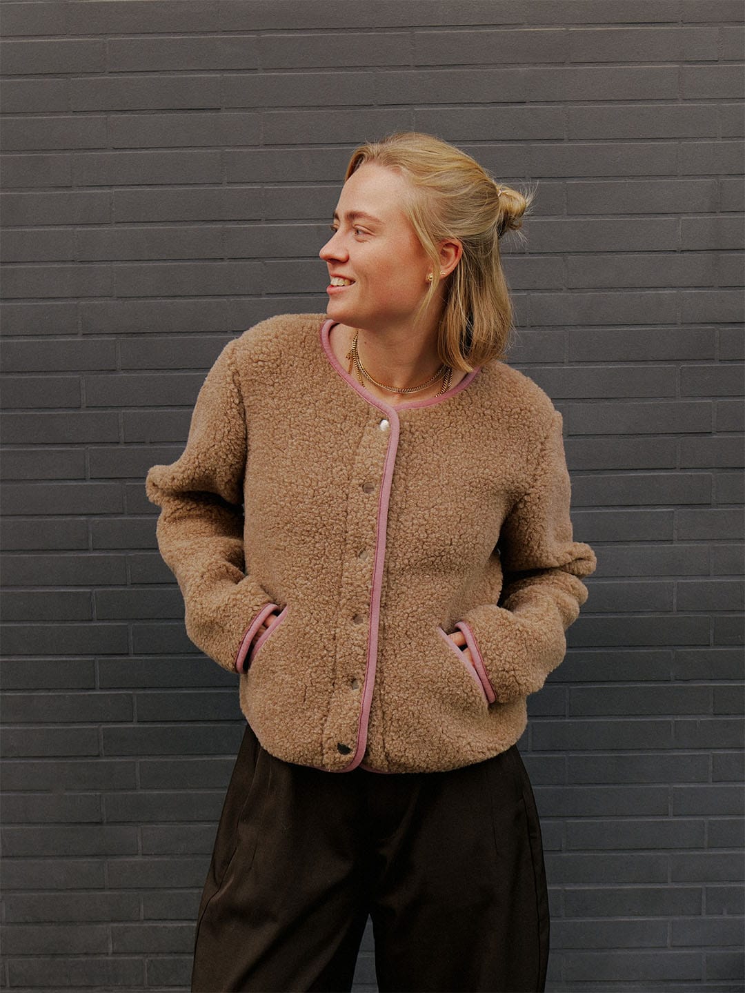 Jacke Ultralight Tan / Venetian Pink Jacke Coldbreaker 