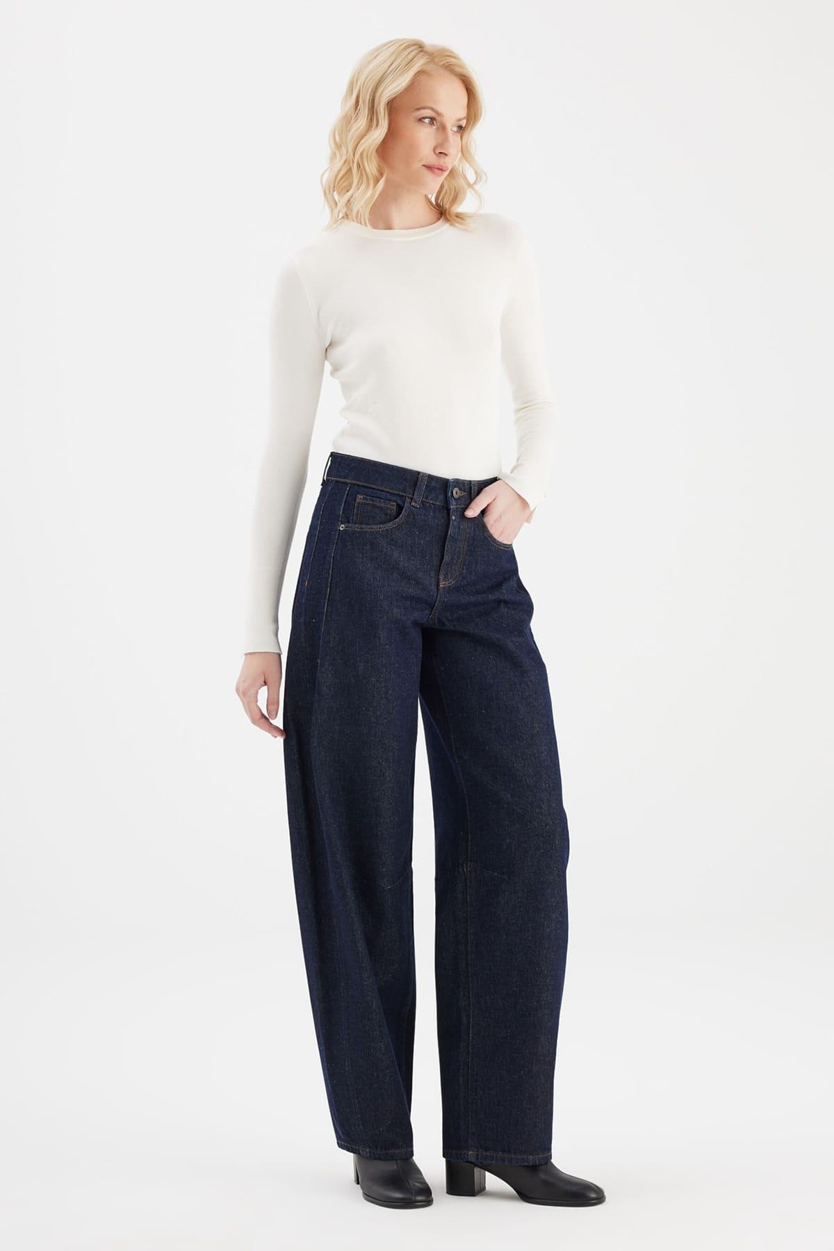 Jeans Clara Raw Jeans C.O.J - Cup of Joe Denim 