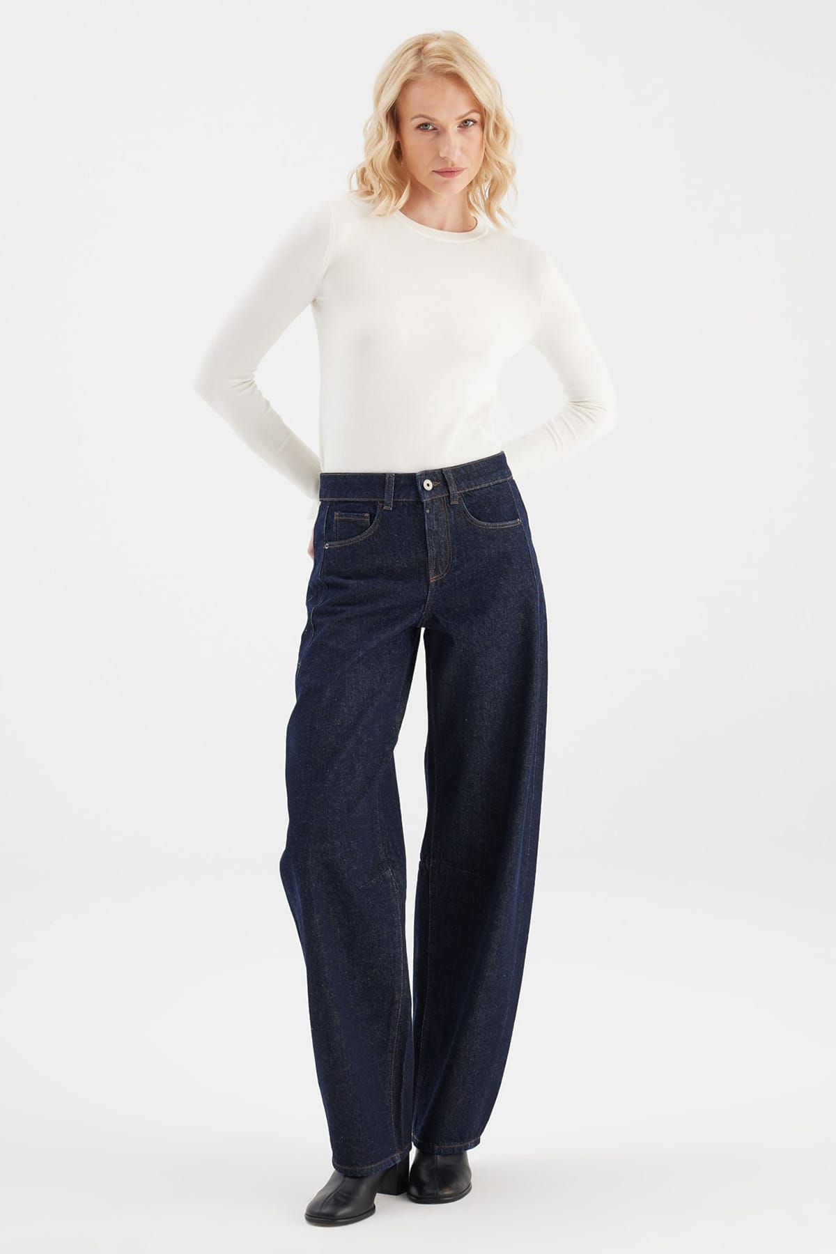 Jeans Clara Raw Jeans C.O.J - Cup of Joe Denim 