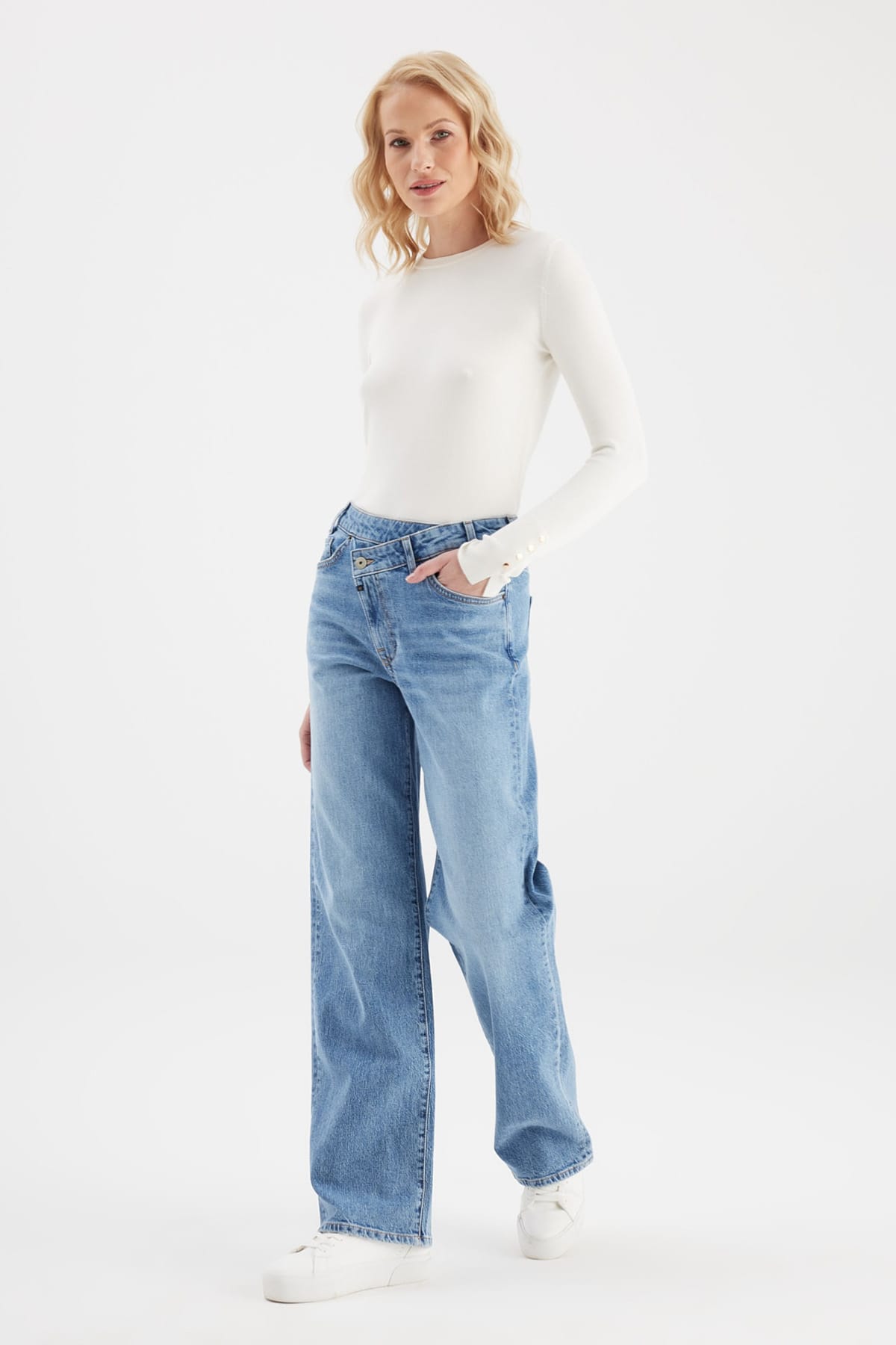 Jeans Cora Medium Blue Jeans C.O.J - Cup of Joe Denim 