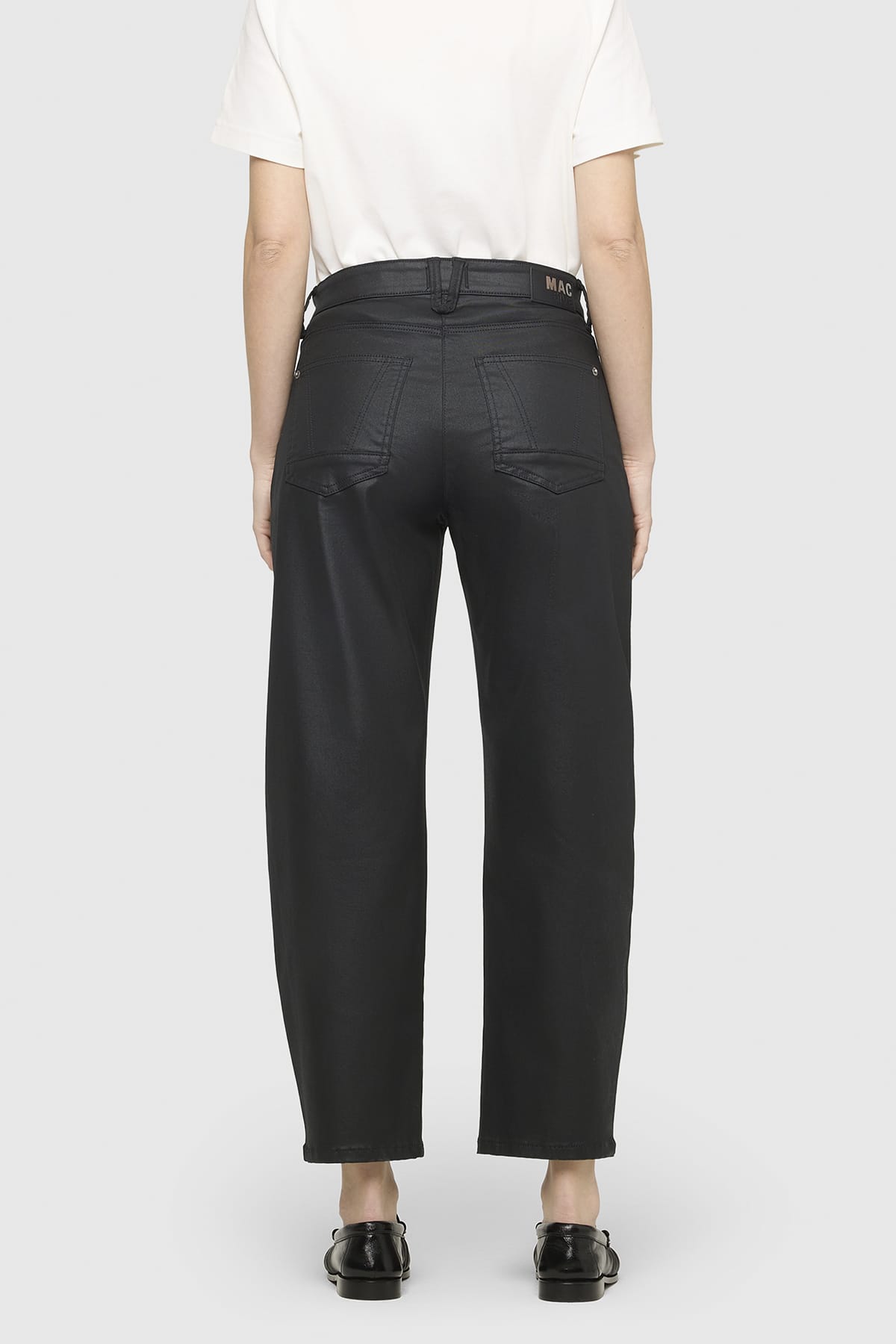 Jeans DANNI 2.3 Coated cotton tencel black Jeans MAC 