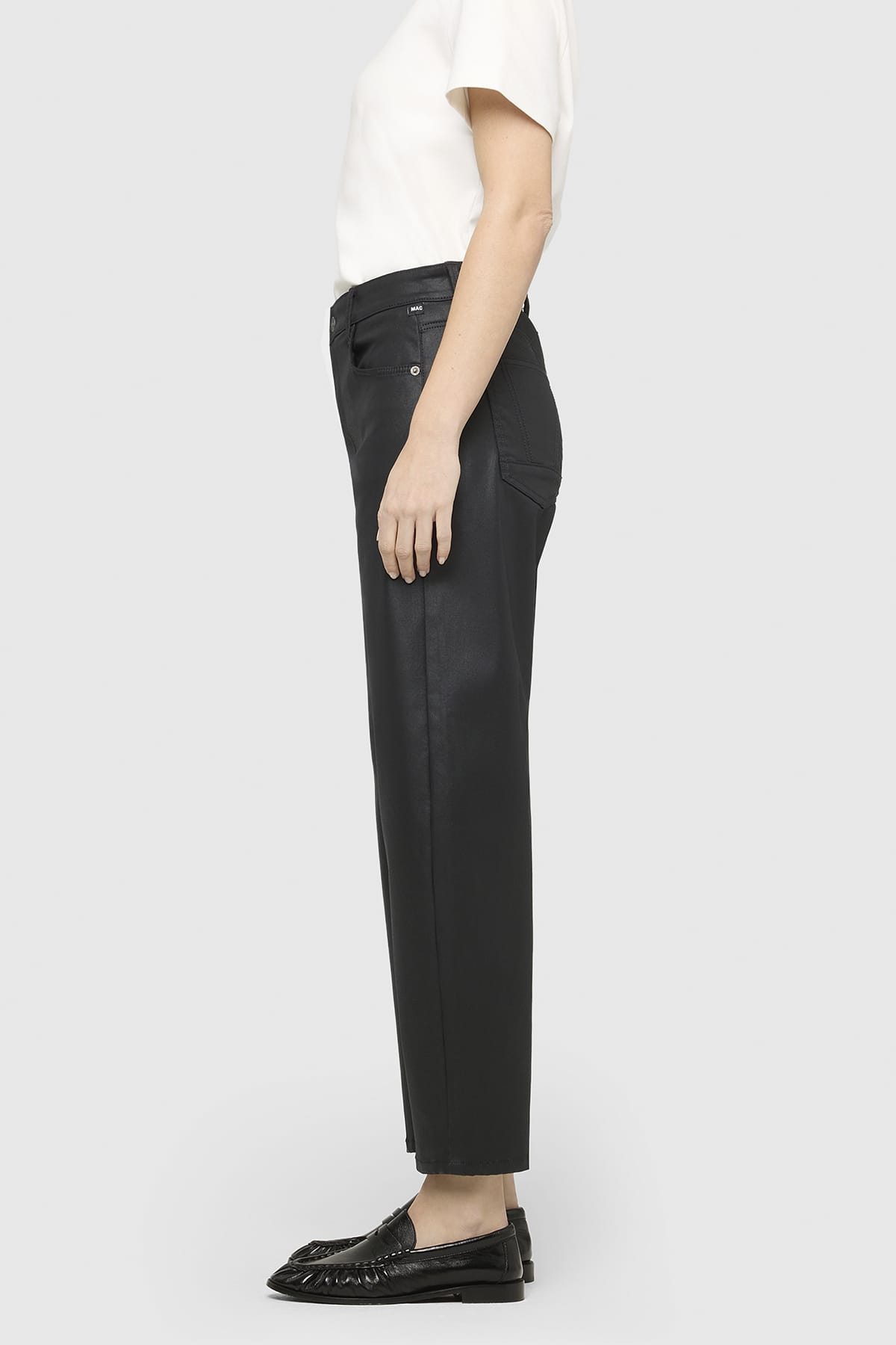Jeans DANNI 2.3 Coated cotton tencel black Jeans MAC 