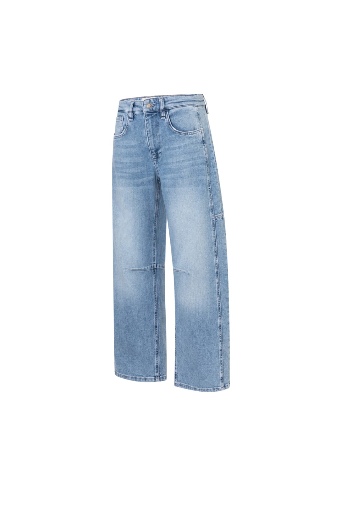 Jeans OHIO Barrel D410 light blue rand Jeans MAC 