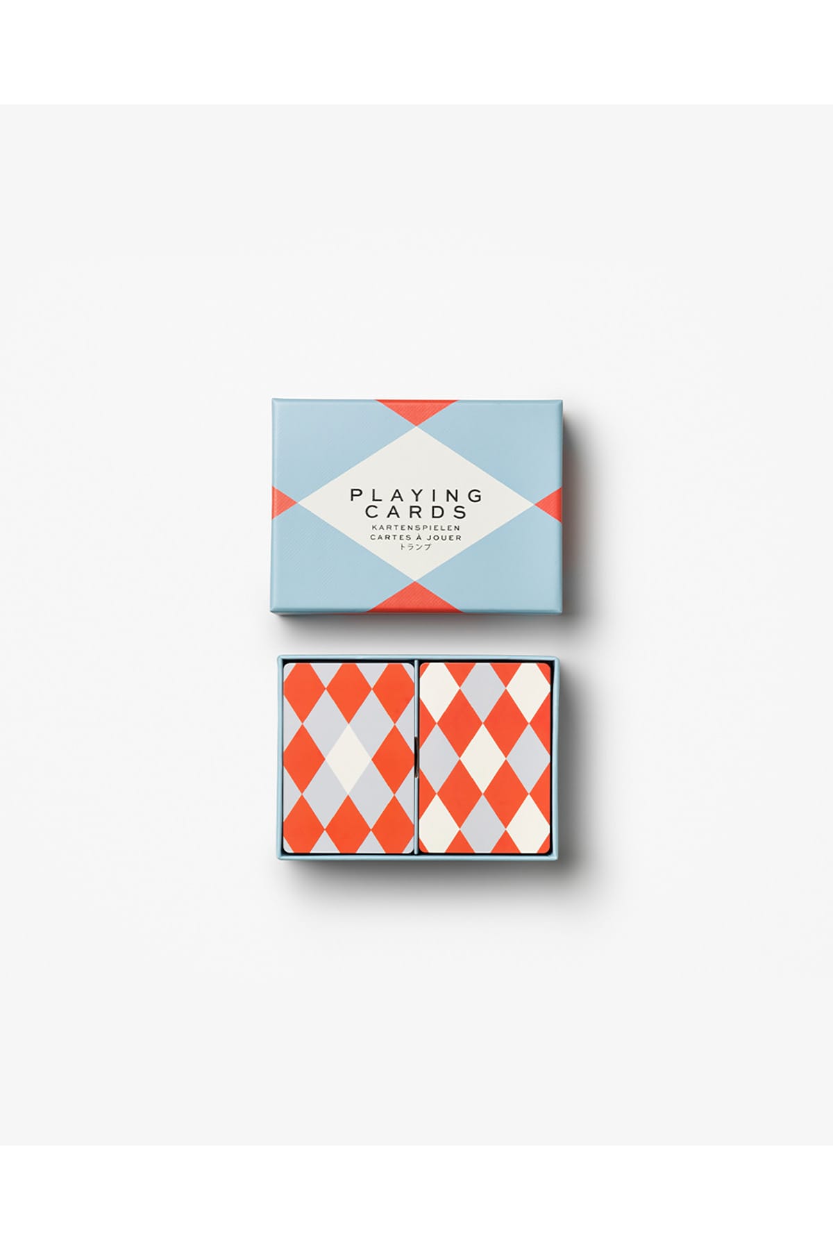 Kartenspiel Double Playing Cards Blue/Red Kartenspiel Printworks 