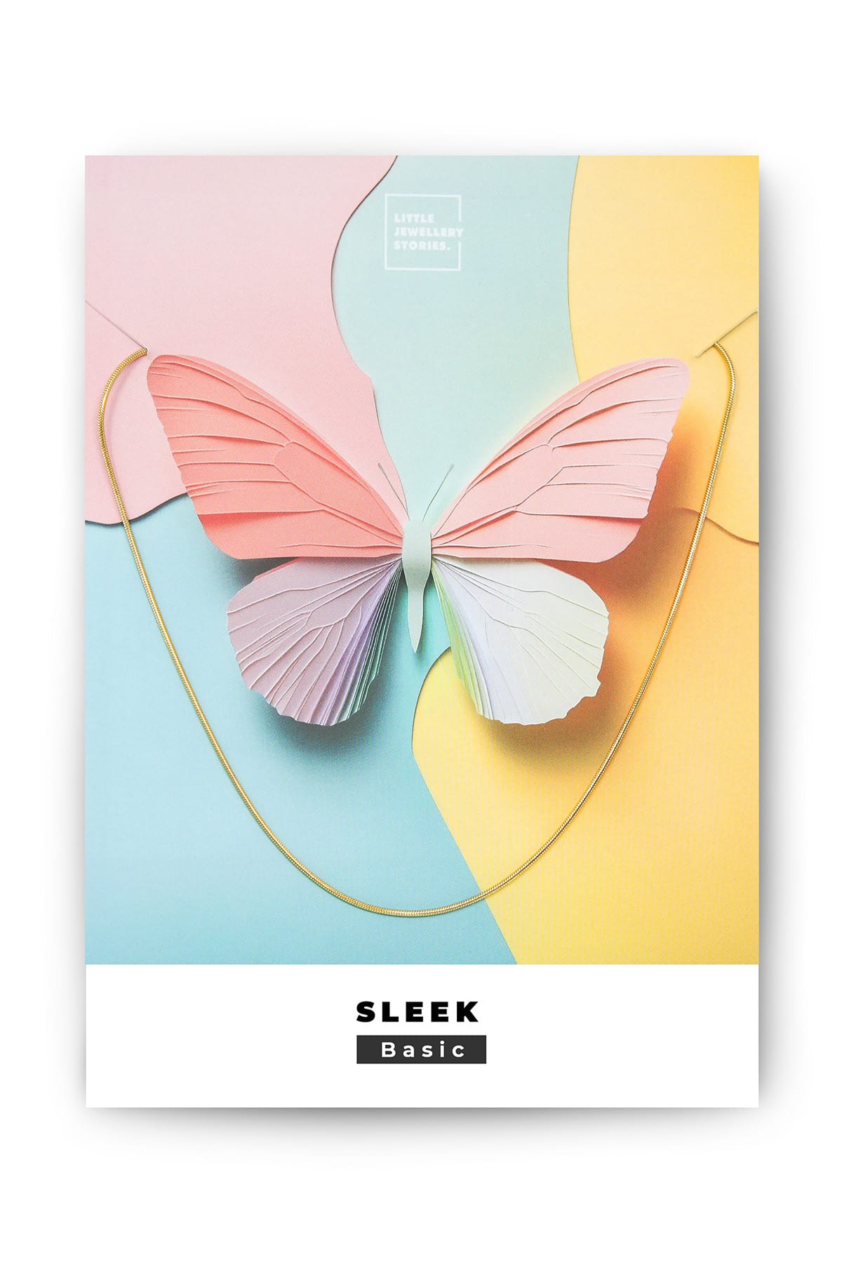 Kette SLEEK gold Kette Little Jewellery Stories 