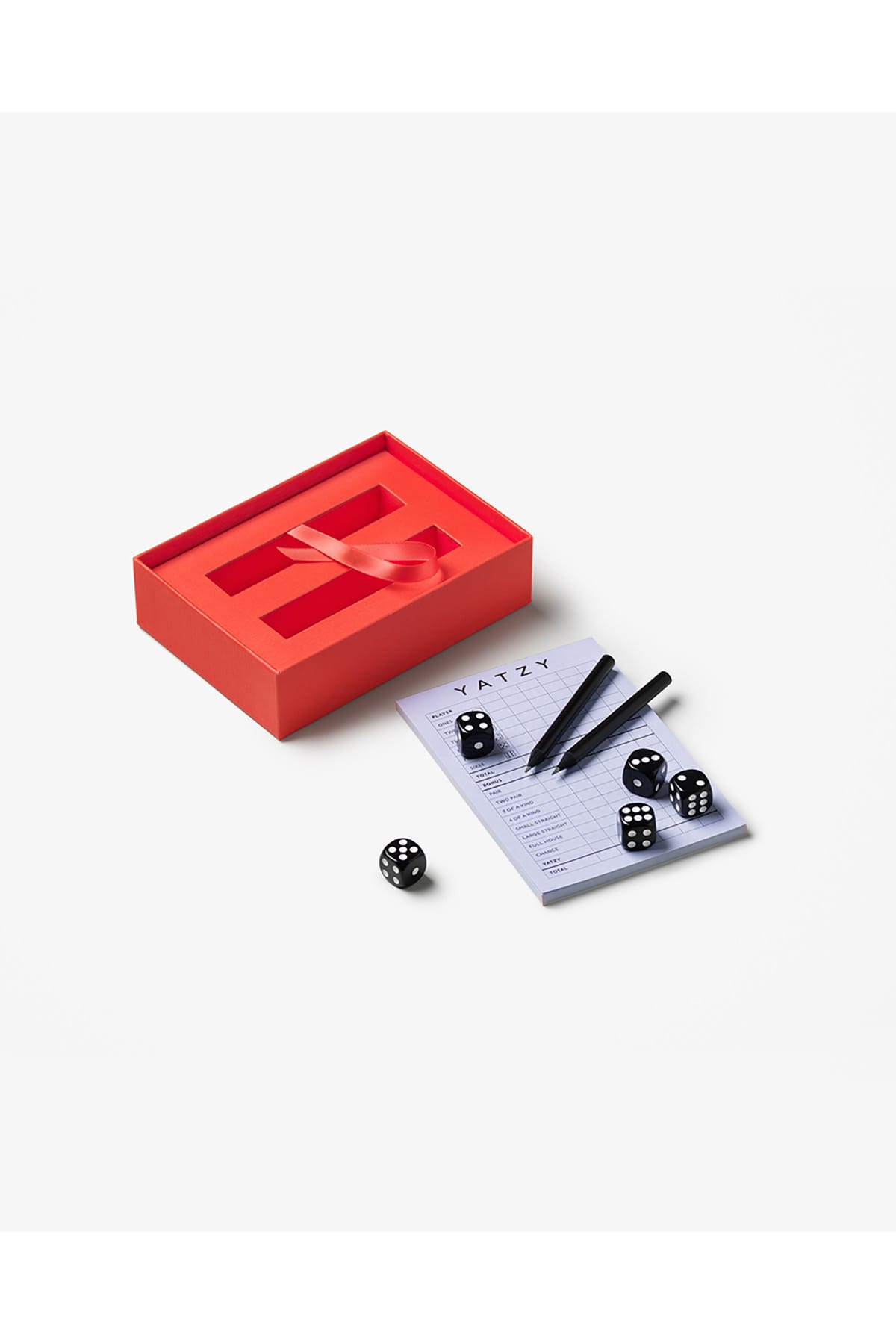 Klassisches Würfelspiel Yatzy Red Klassisches Würfelspiel Printworks 