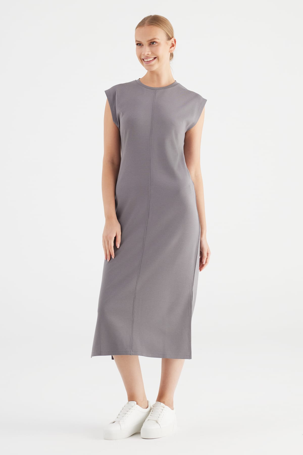 Kleid Marcia Grey Kleid C.O.J - Cup of Joe Denim 