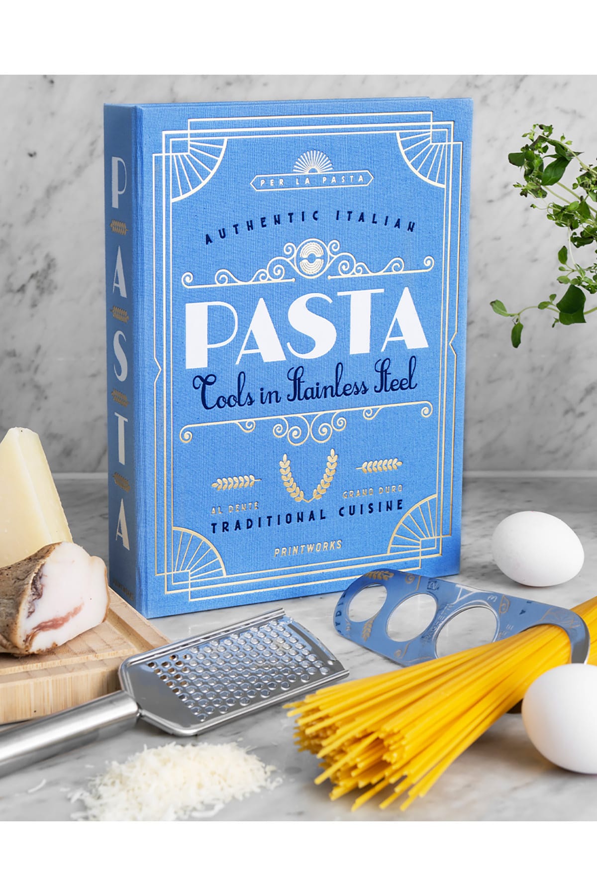 Küchenutensilien The Essentials - Pasta Tools Light Blue Küchenutensilien Printworks 