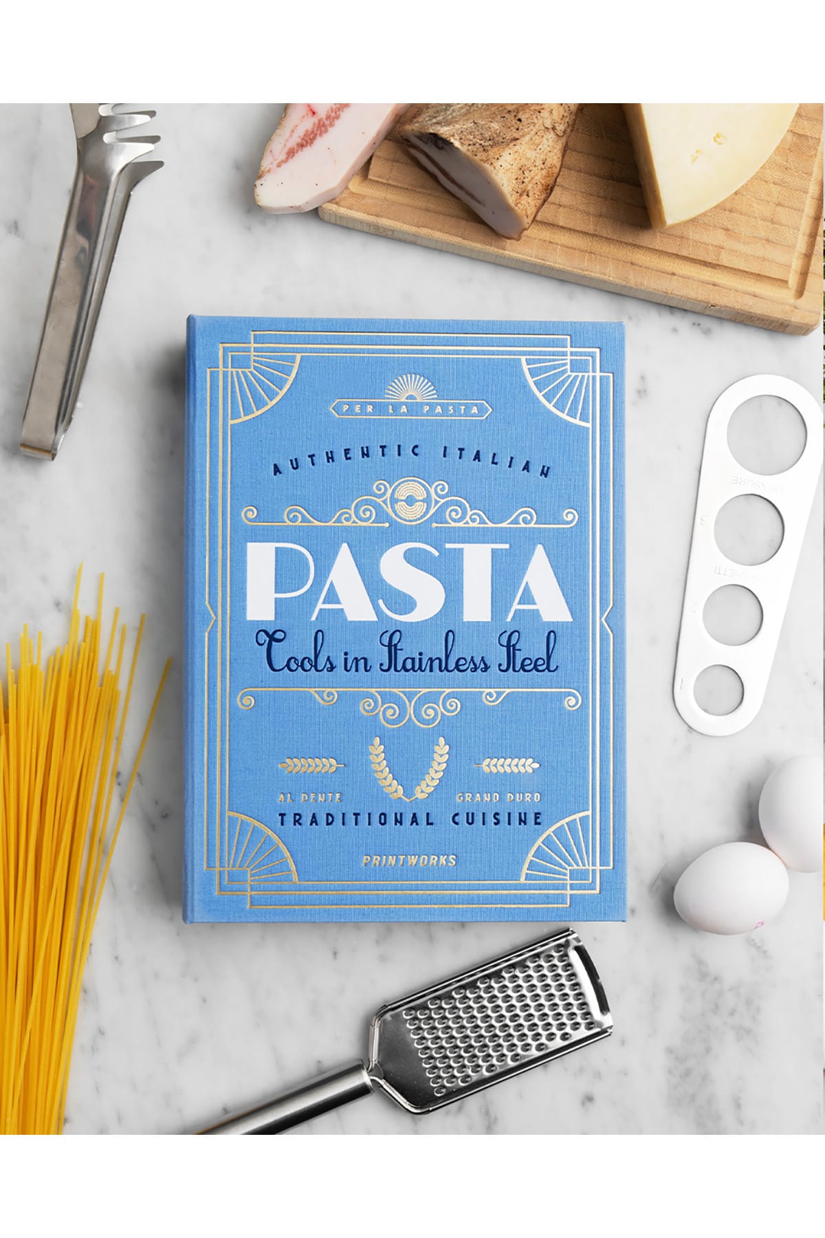 Küchenutensilien The Essentials - Pasta Tools Light Blue Küchenutensilien Printworks 