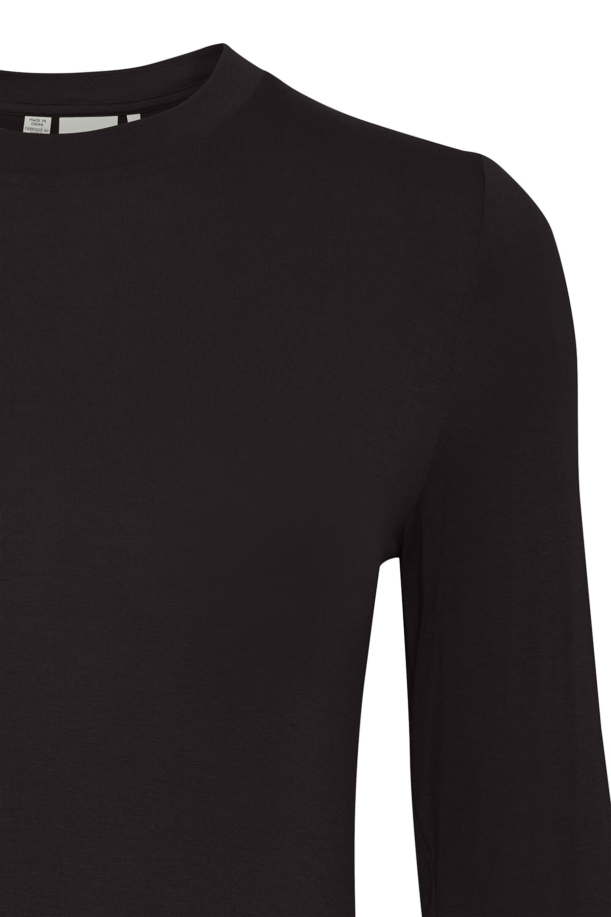 Longsleeve IHPHILUCA LS2 Black Longsleeve ICHI 