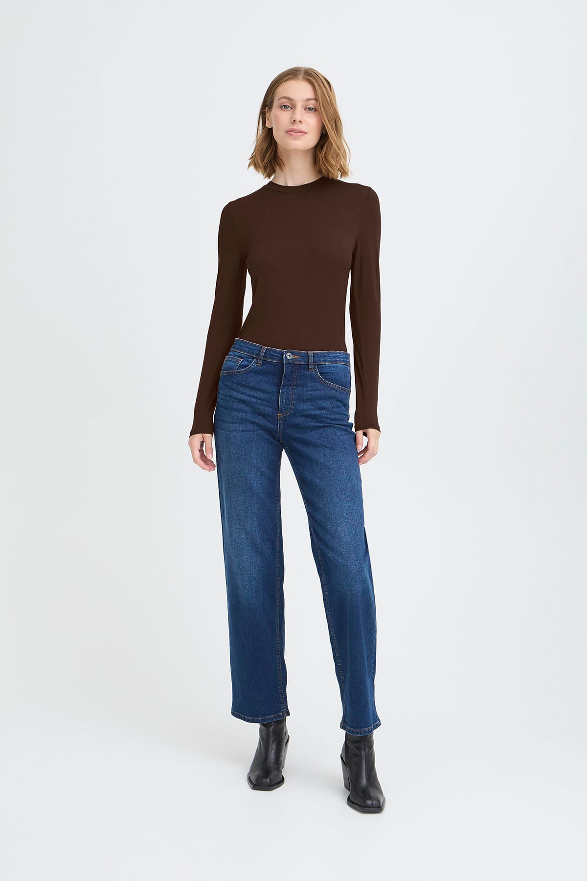 Longsleeve IHPHILUCA LS2 Coffee Bean Longsleeve ICHI 