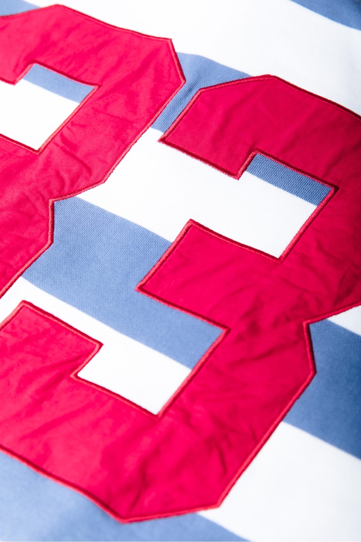 Longsleeve Skyler Striped 33 Polo Medium blue Longsleeve Colourful Rebel 