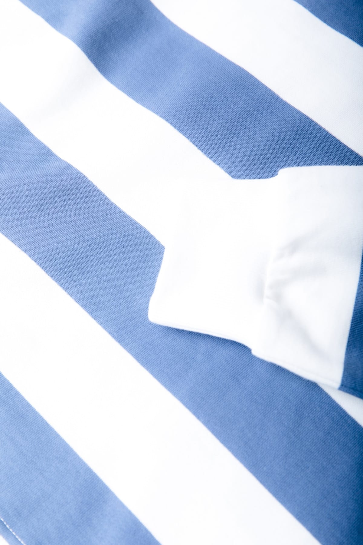 Longsleeve Skyler Striped 33 Polo Medium blue Longsleeve Colourful Rebel 