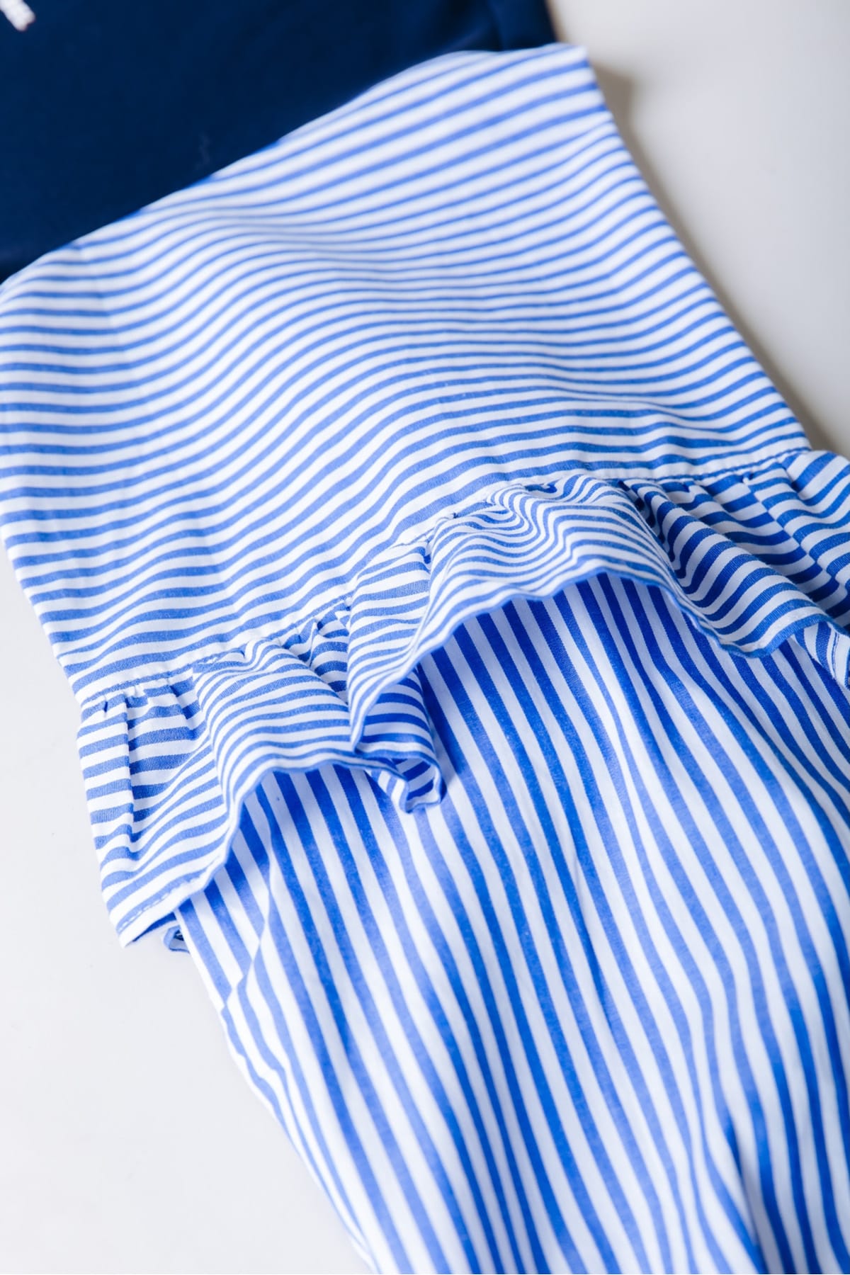 Longsleeve Yaz Contrast Sleeve Dark Navy Longsleeve Colourful Rebel 