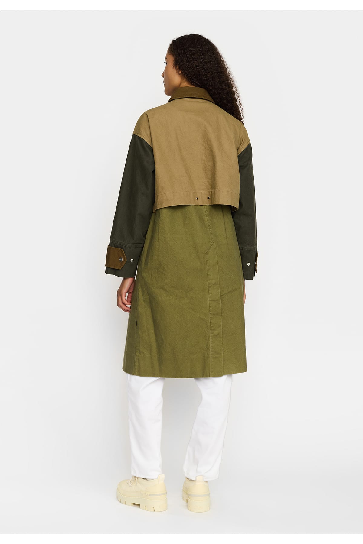 Mantel Block Trenchcoat Army Mantel Selfhood 