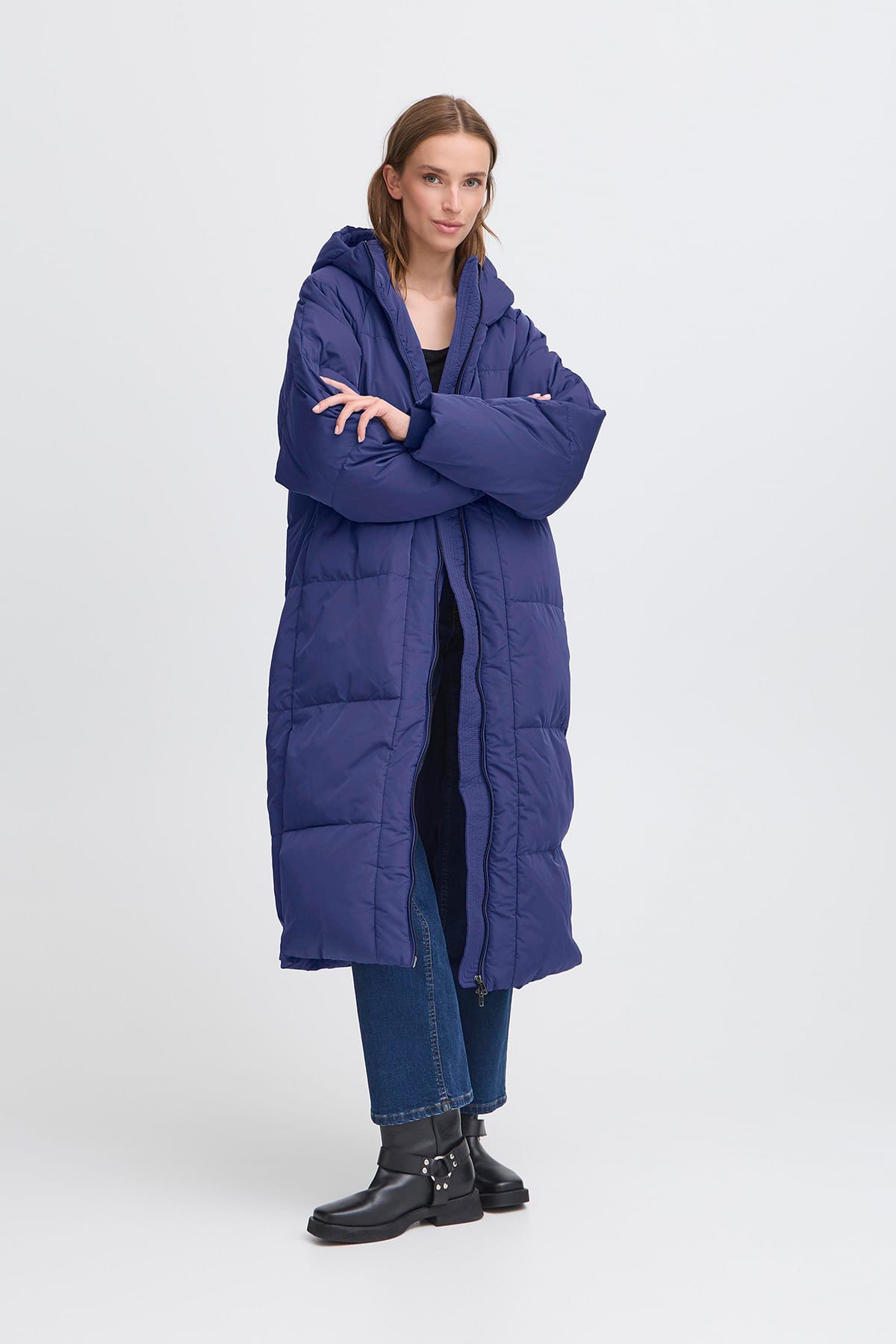 Mantel IHBUNALA DOWN JA7 Patriot Blue Mantel ICHI 