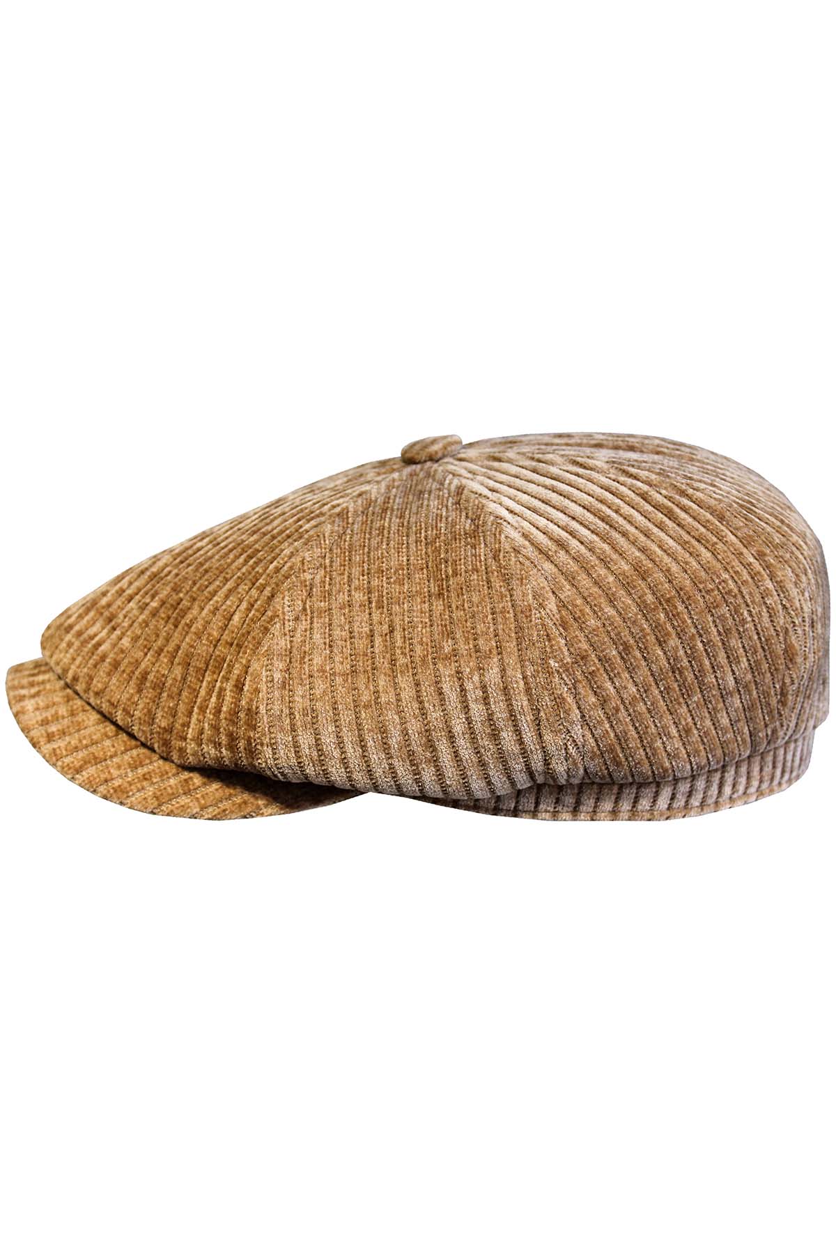 Mütze Hatteras Corduroy Jersey Braun Mütze Stetson 