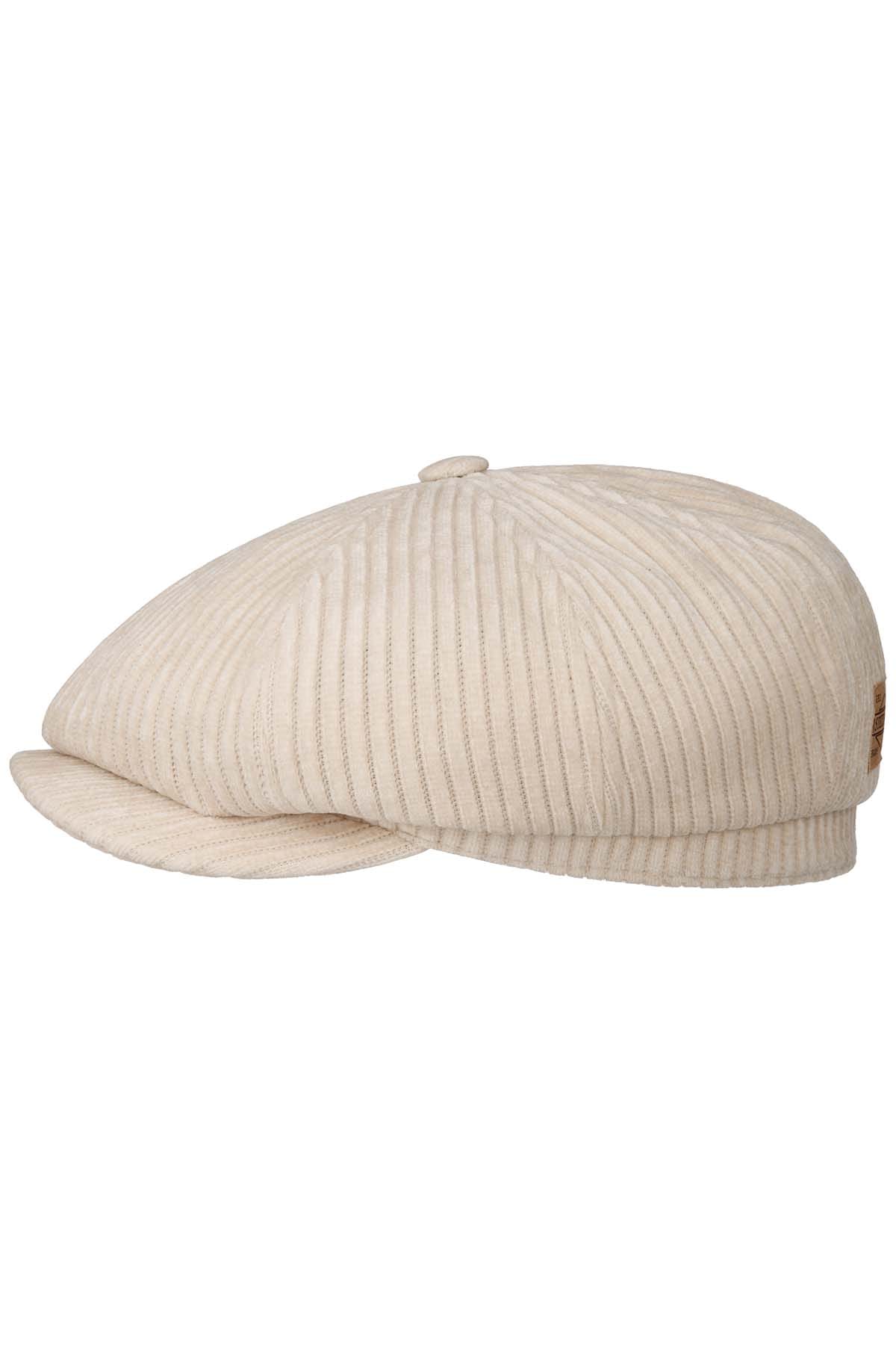 Mütze Hatteras Corduroy Jersey Weiß Mütze Stetson 
