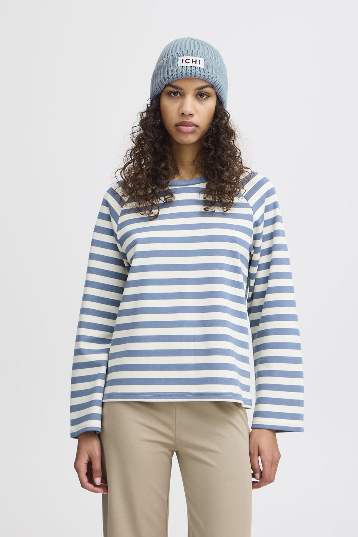 Mütze IAEMMA HO Cashmere Blue Mütze ICHI 