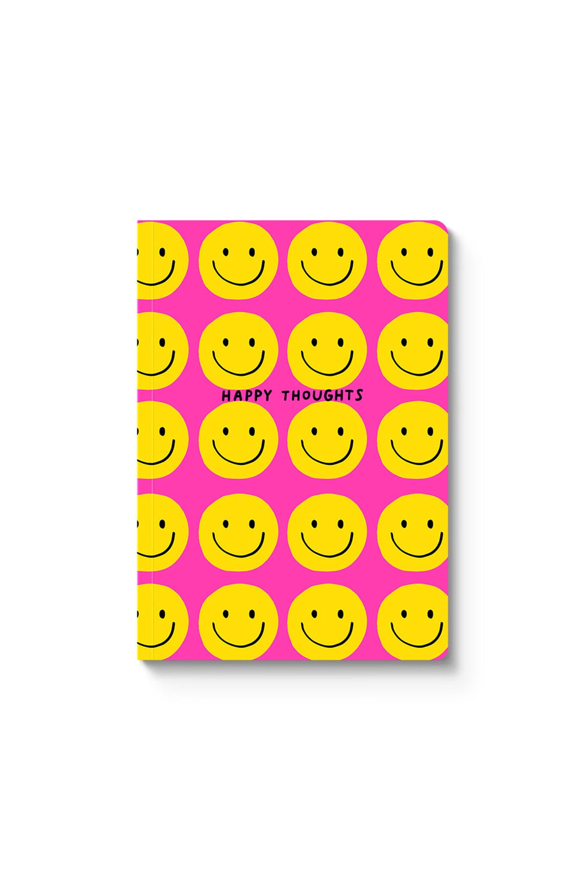 Notizbuch Happy Thoughts Smileys (A5) Notizbuch OHH DEER 