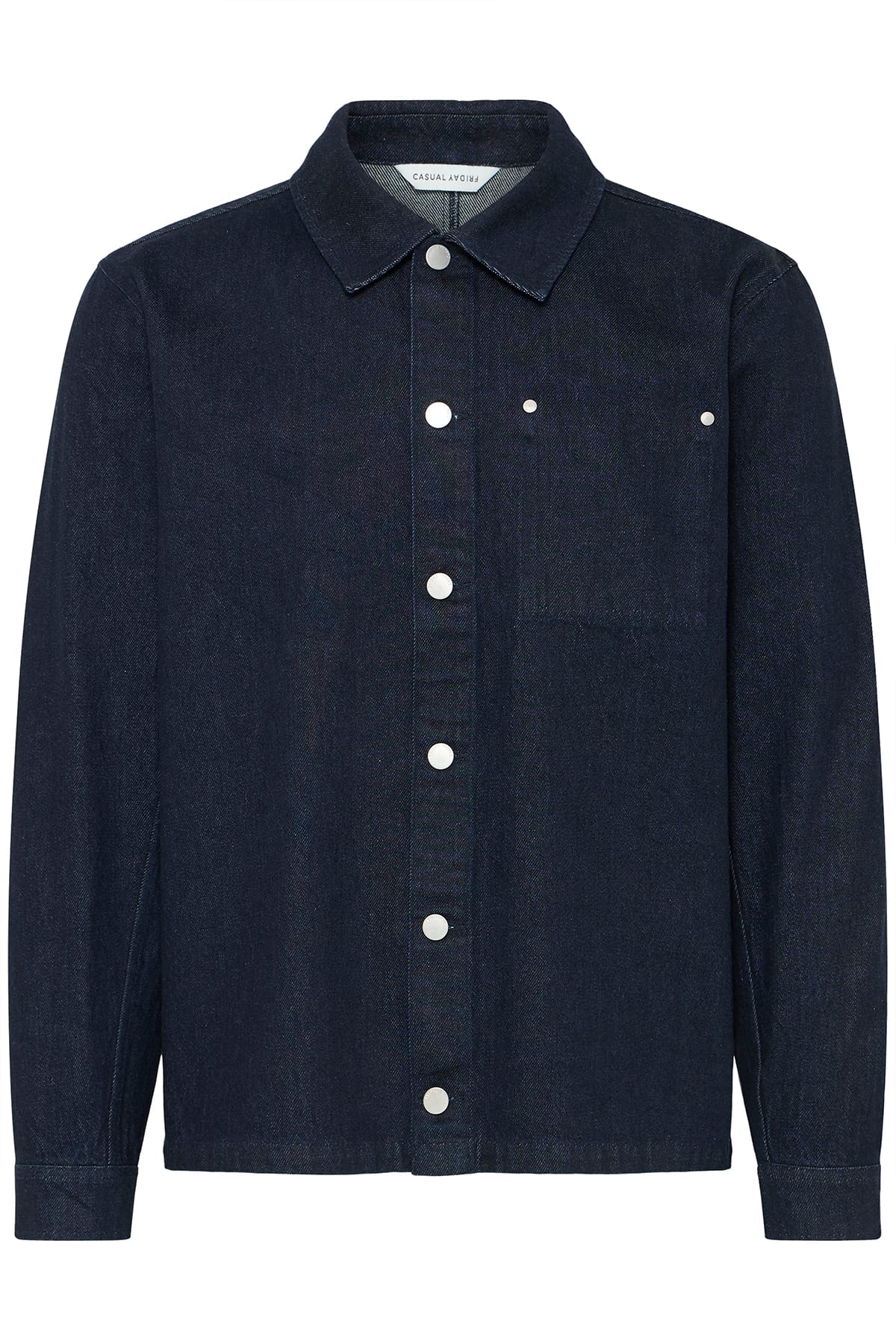 Overshirt CFGASPAR DENIM 200444 UNWASHED BLUE DENIM Overshirt Casual Friday 