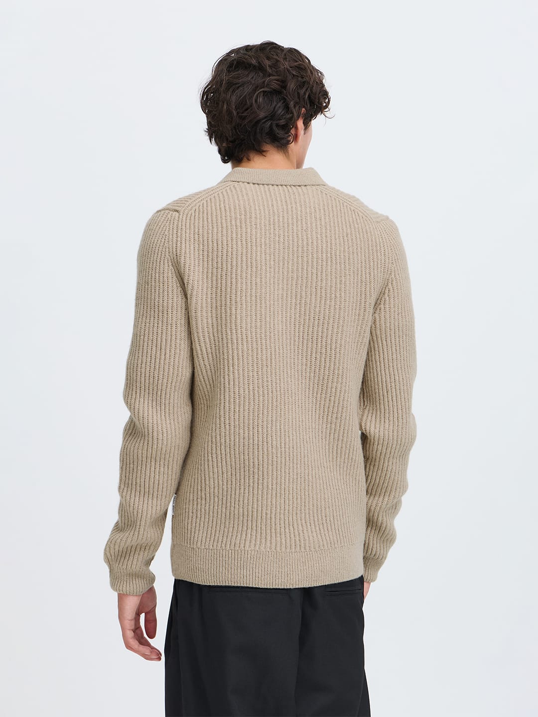 Pullover CFALBRET 0335 POLO KNIT Pure Cashmere Pullover Casual Friday 