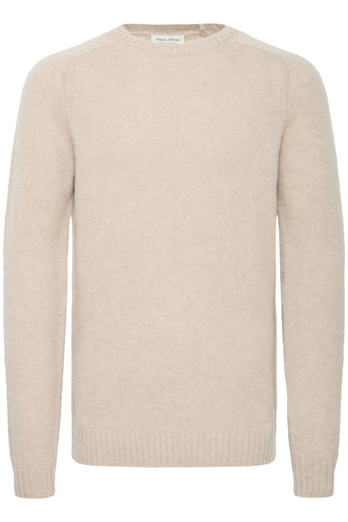 Pullover CFBERT brushed crew neck knit Silver Lining Pullover Casual Friday 