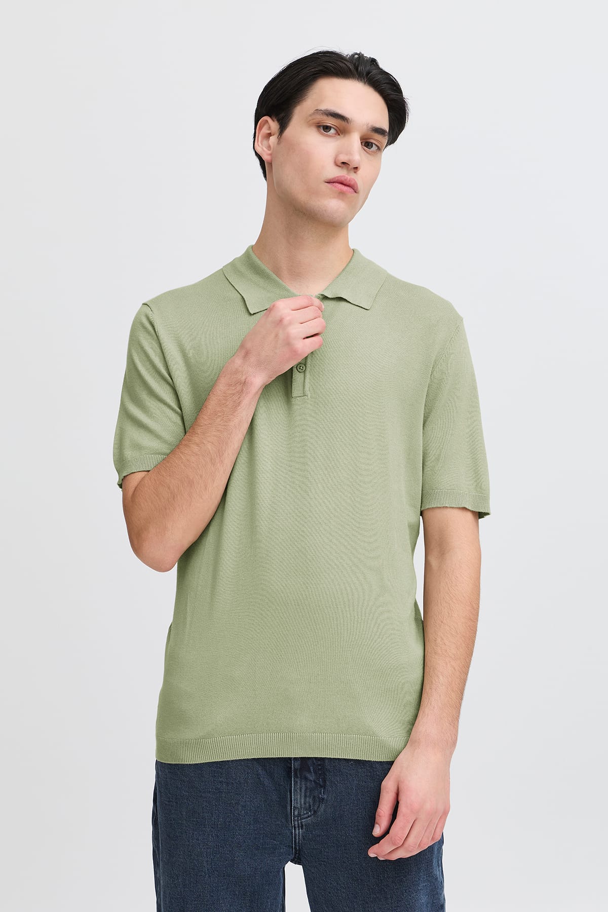 Pullover CFKARLO SS polo knit Tea Pullover Casual Friday 