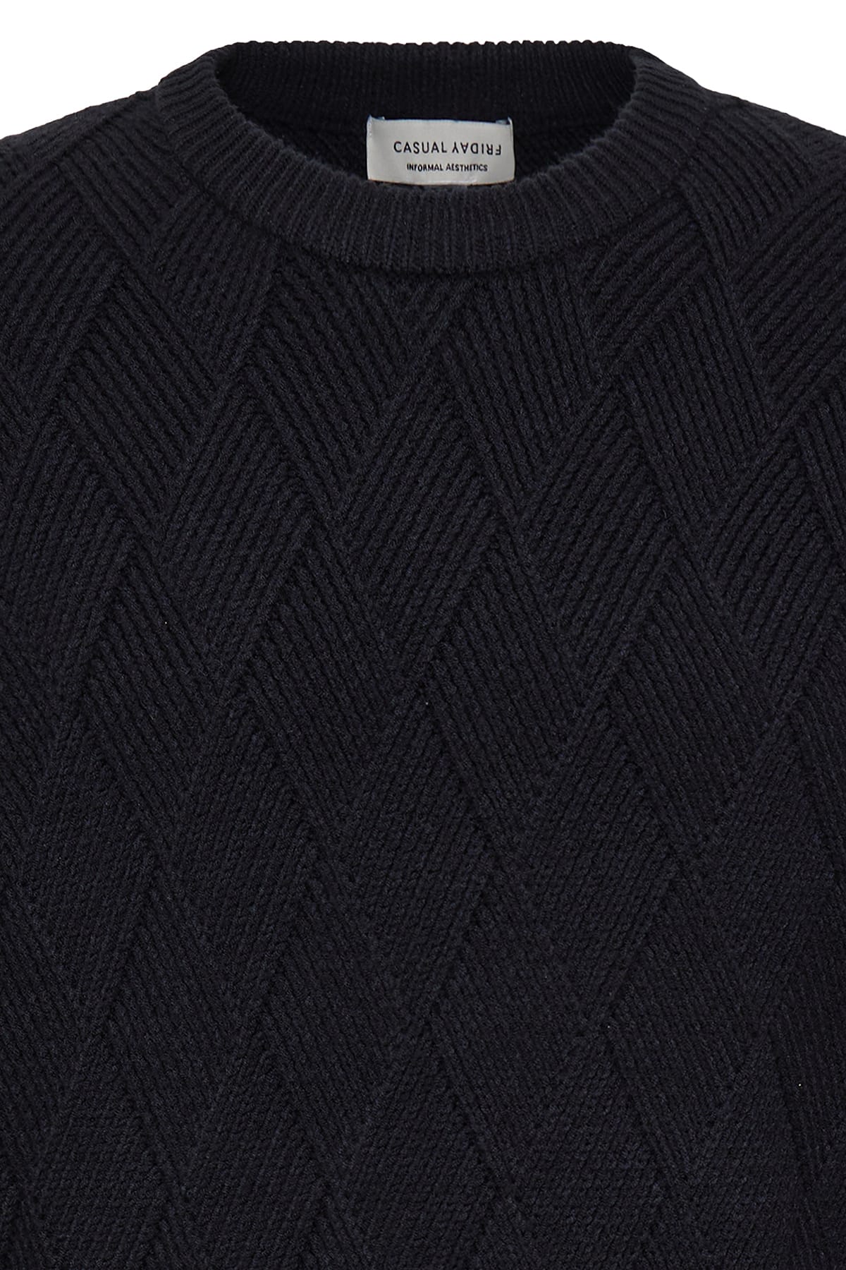 Pullover CFROLANDO KNIT DARK NAVY Pullover Casual Friday 