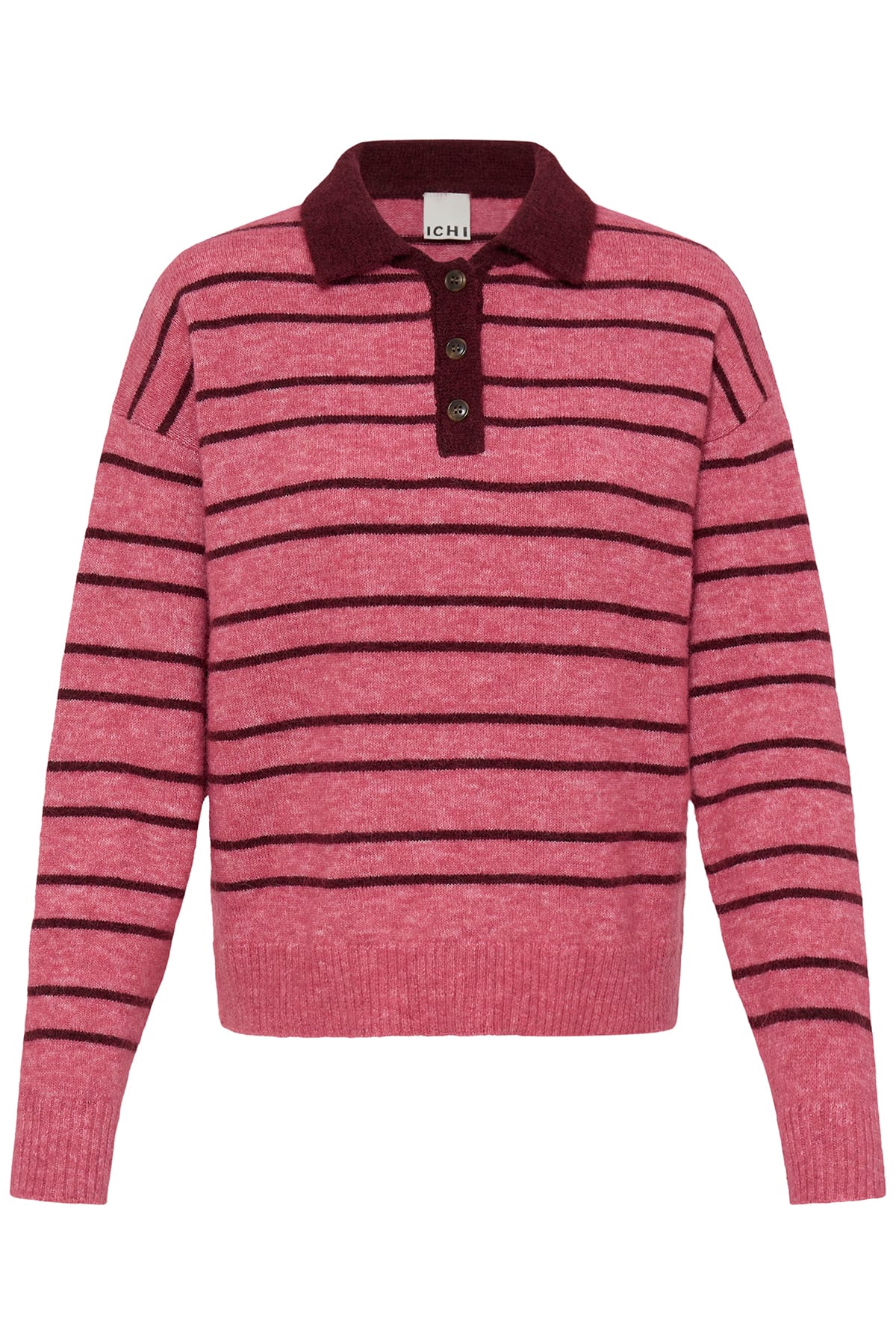 Pullover IHSAGE LS FRUIT DOVE WITH ZINFANDEL STRI Pullover ICHI 