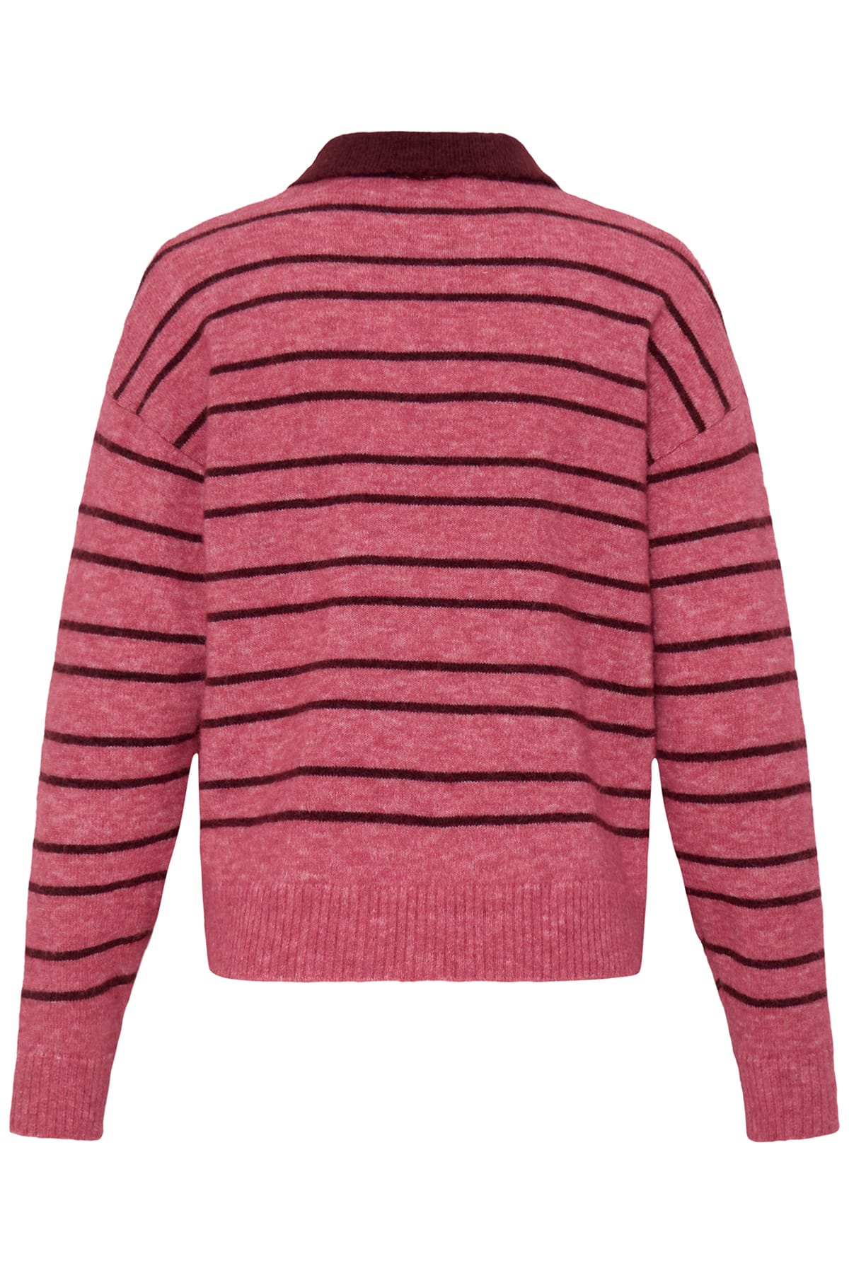 Pullover IHSAGE LS FRUIT DOVE WITH ZINFANDEL STRI Pullover ICHI 