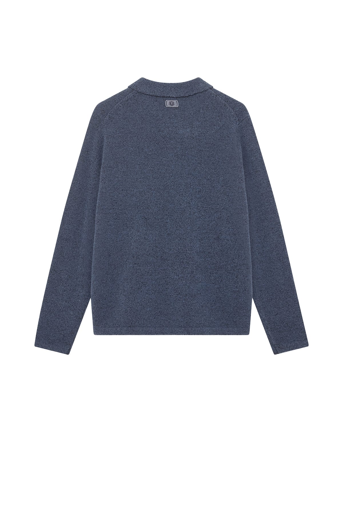 Pullover MMGRyan Soft Zip Polo Pullover China Blue Pullover MosMosh 