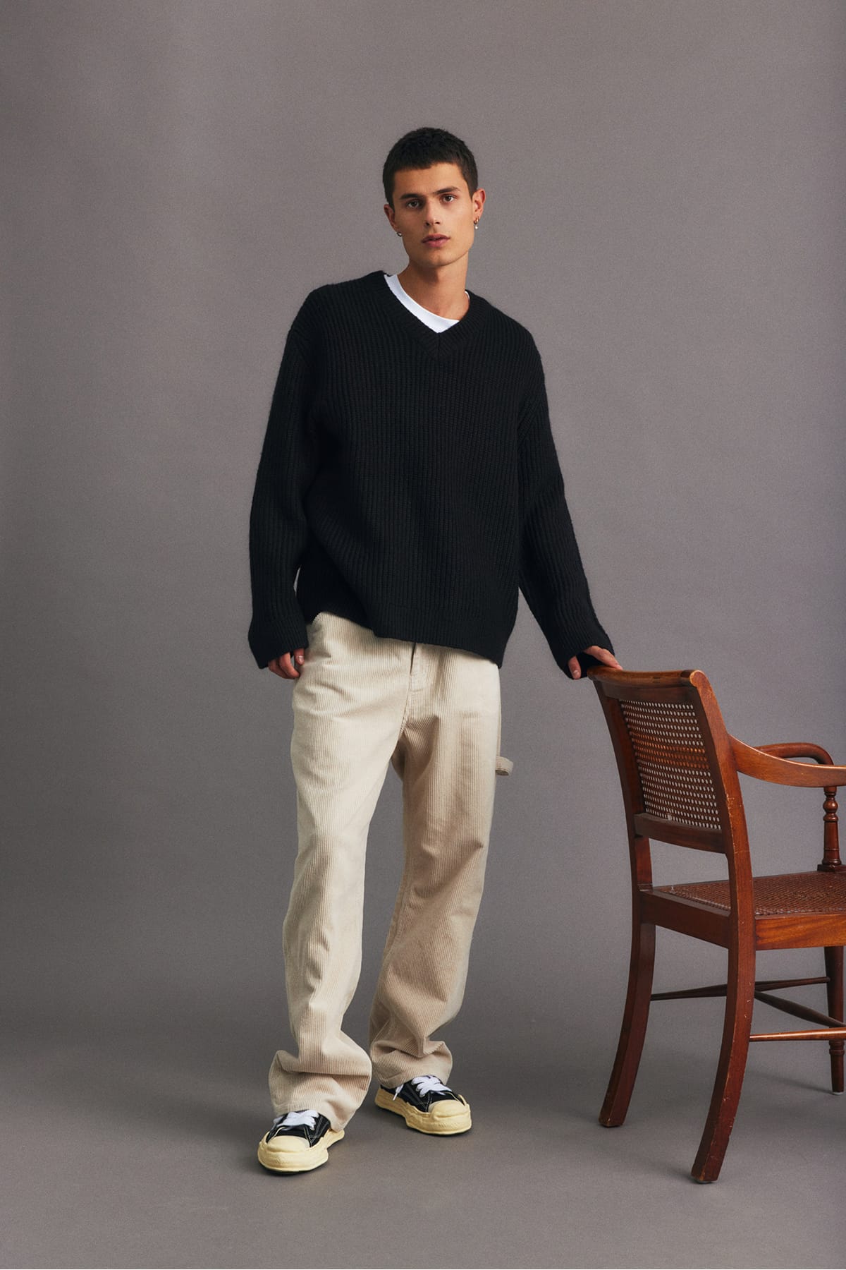 Pullover SDSYLVAN True Black Pullover Solid 
