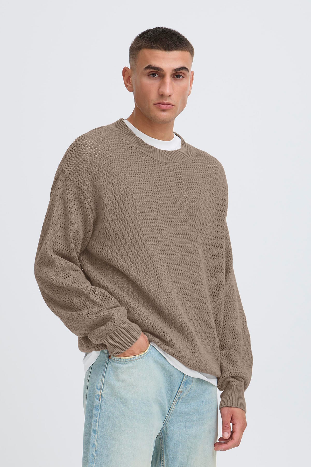 Pullover SDTYSONIO Bungee Cord Pullover Solid 