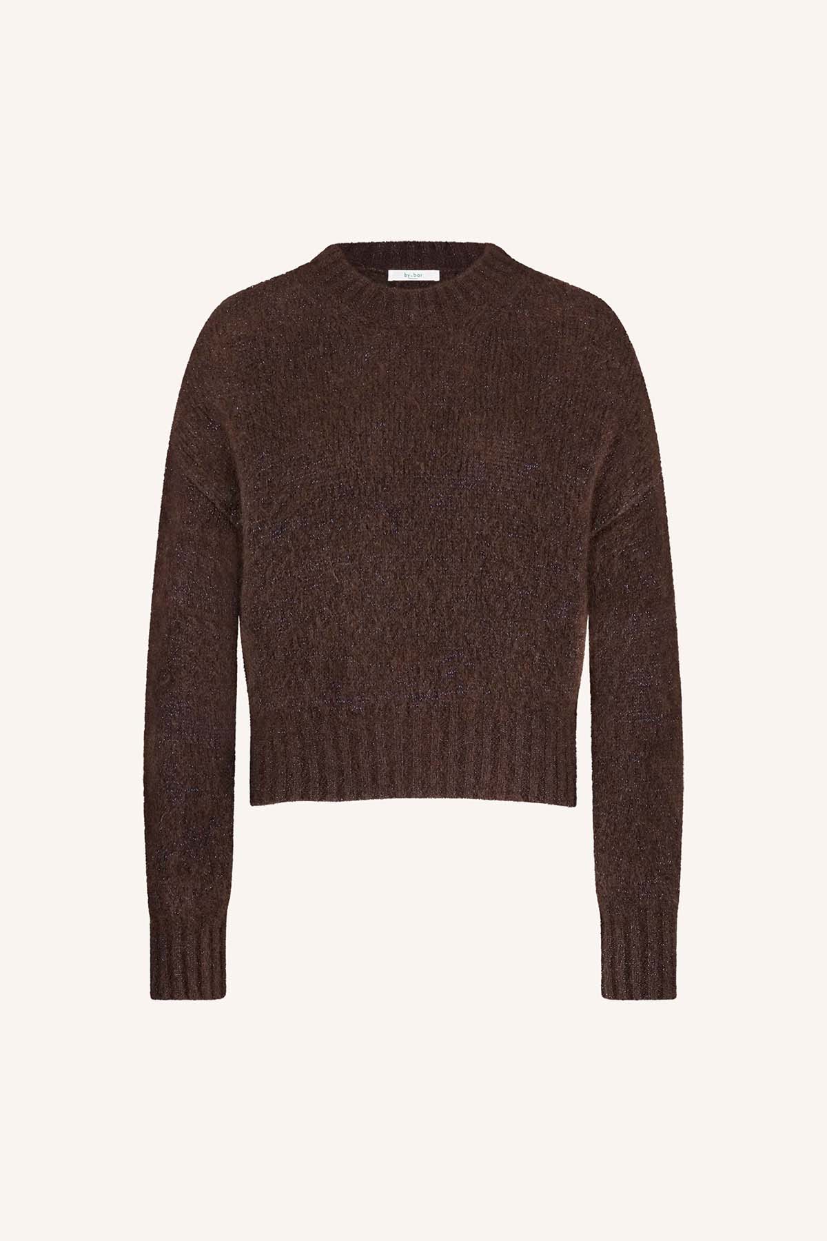 Pullover sonny sparkle dark brown Pullover By Bar 