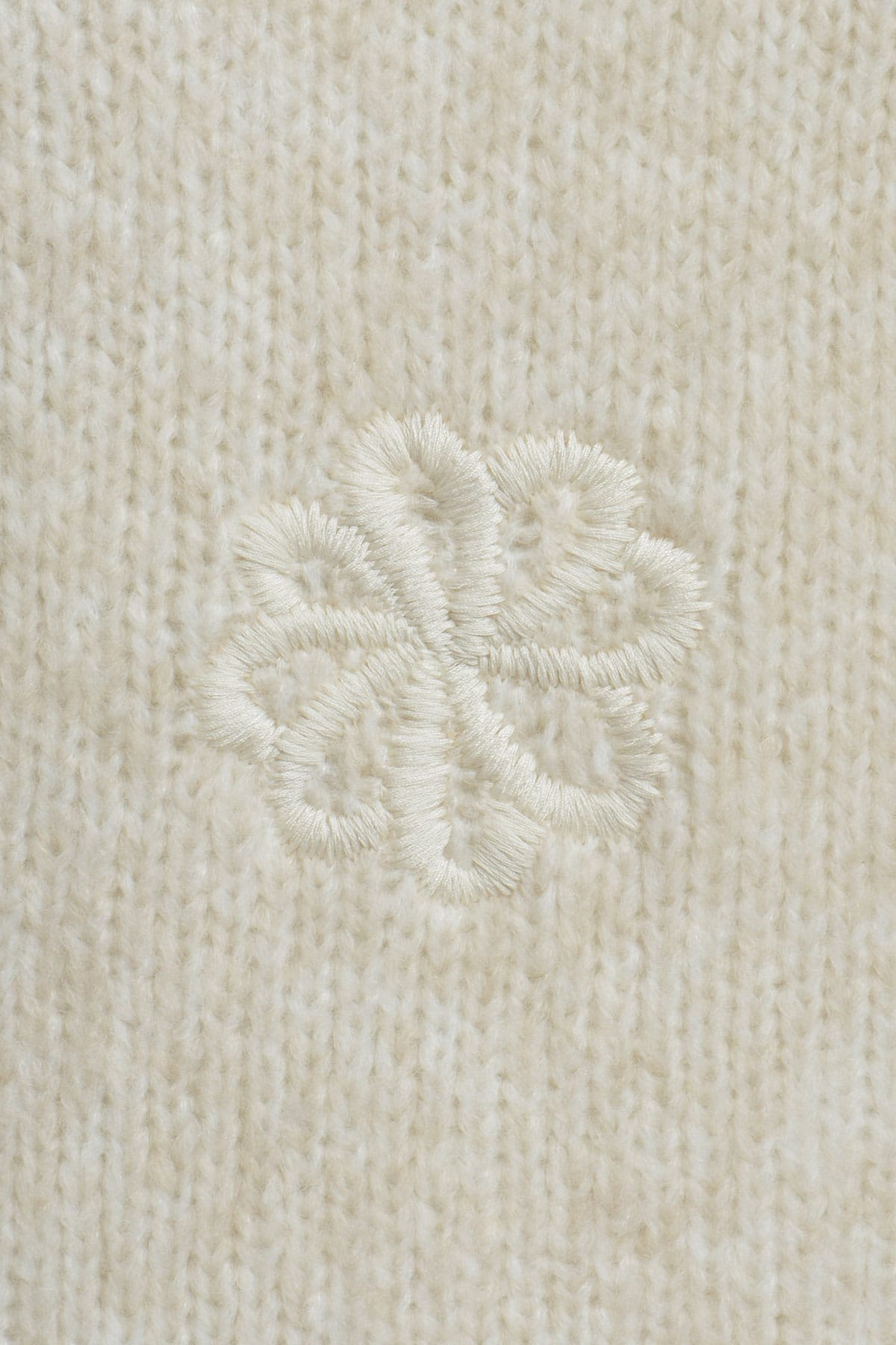 Pullover v-neck raglan 1/2 sleeve offwhite Pullover Milano 