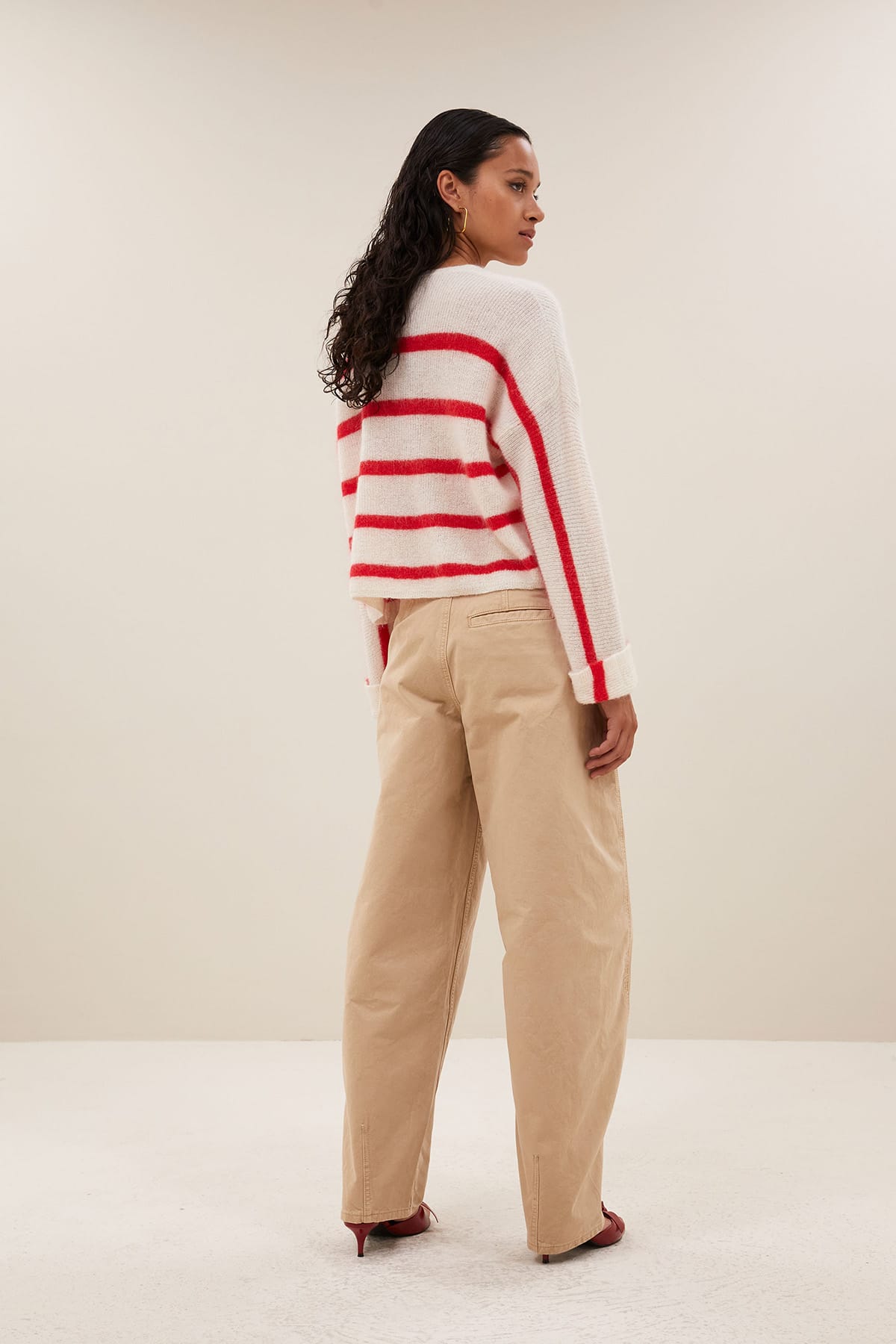 Pullover vide stripe lollipop stripe Pullover By Bar 