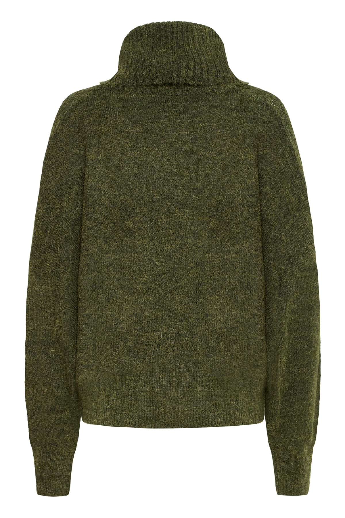 Rollkragenpullover IHKAMARA RN2 Rifle Green Rollkragenpullover ICHI 