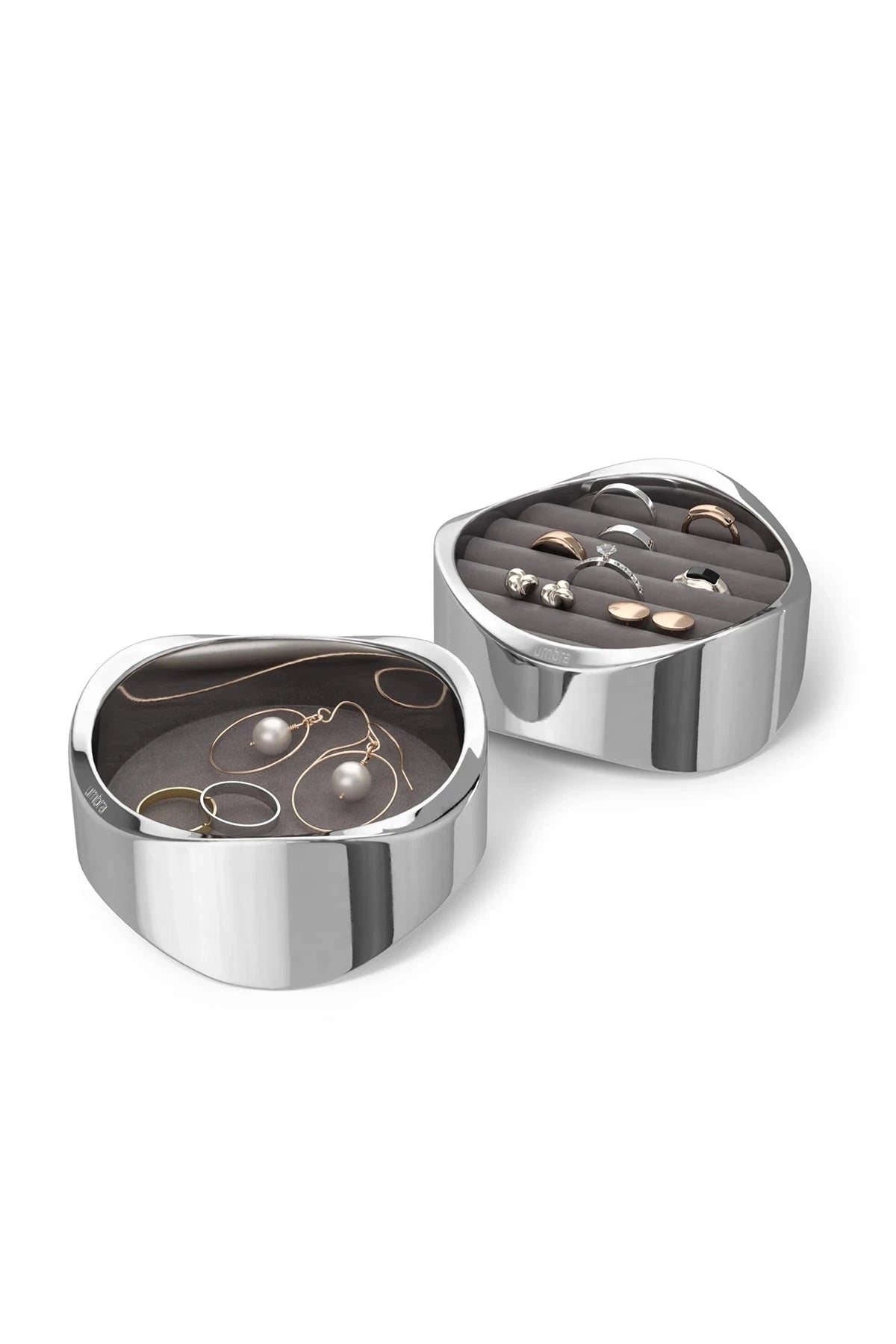 Schmuckbox WAVY JEWELRY ORGANIZER CHROME Schmuckbox Umbra 