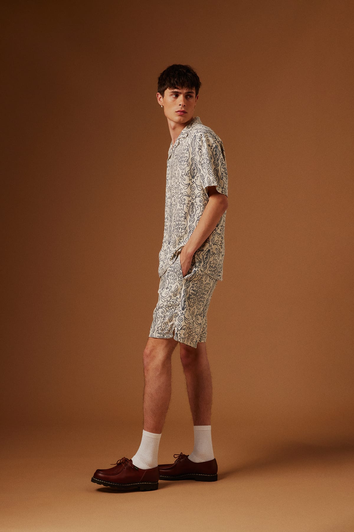 Shorts SDLIAM UTKOLT 130401 OATMEAL Shorts Solid 