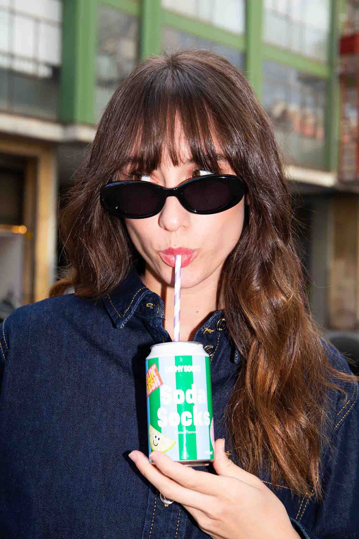 Socken Soda Lime Socken Eat my Socks 